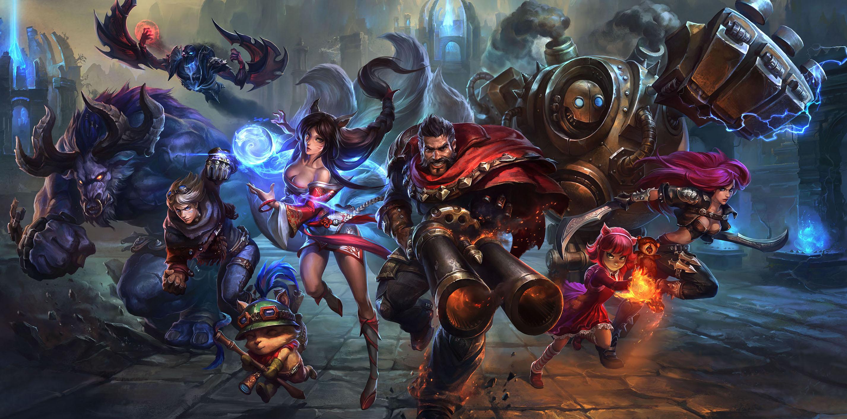 2853 x 1412 · jpeg - League of Legends Champions | LoLWallpapers