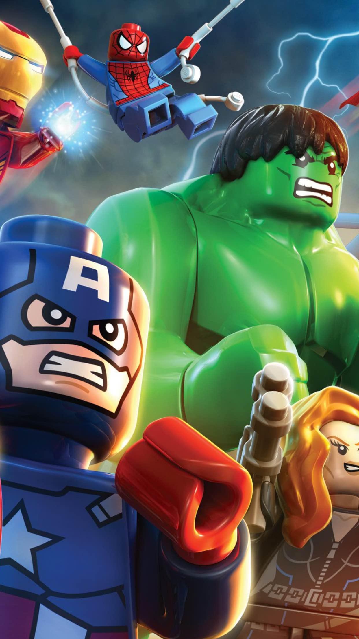 1242 x 2208 · jpeg - Lego Avengers Wallpaper for iPhone X, 8, 7, 6 - Free Download on ...