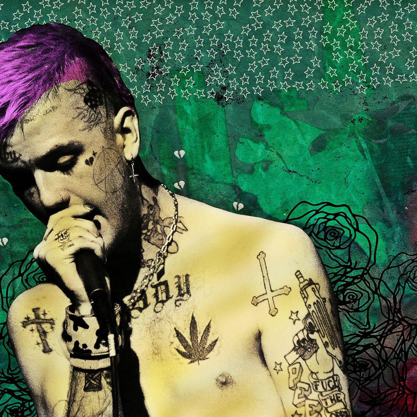 1400 x 1400 · jpeg - Lil Peep The Brightside Wallpapers - Wallpaper Cave