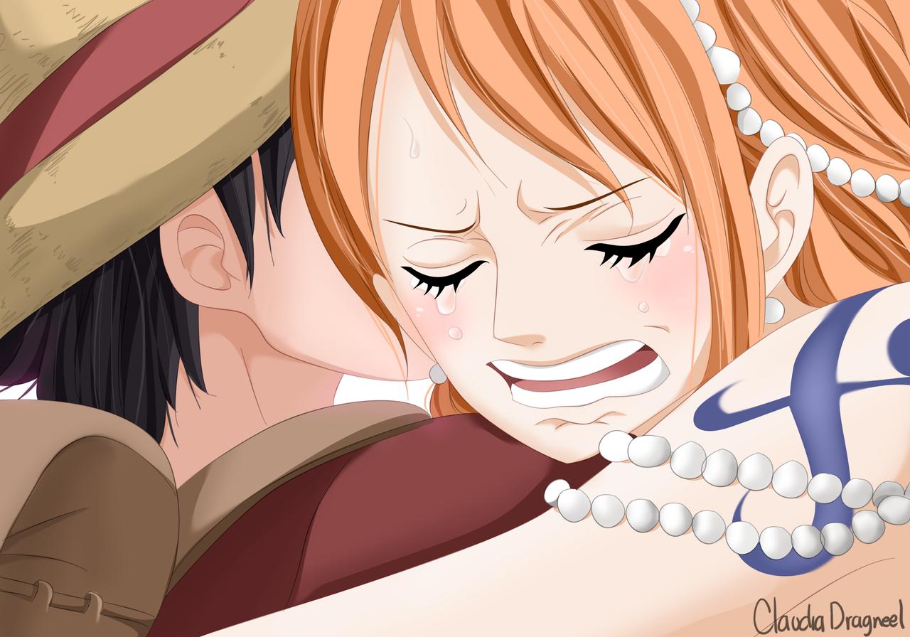 1280 x 896 · png - Luffy-and-nami by claudiadragneel on DeviantArt