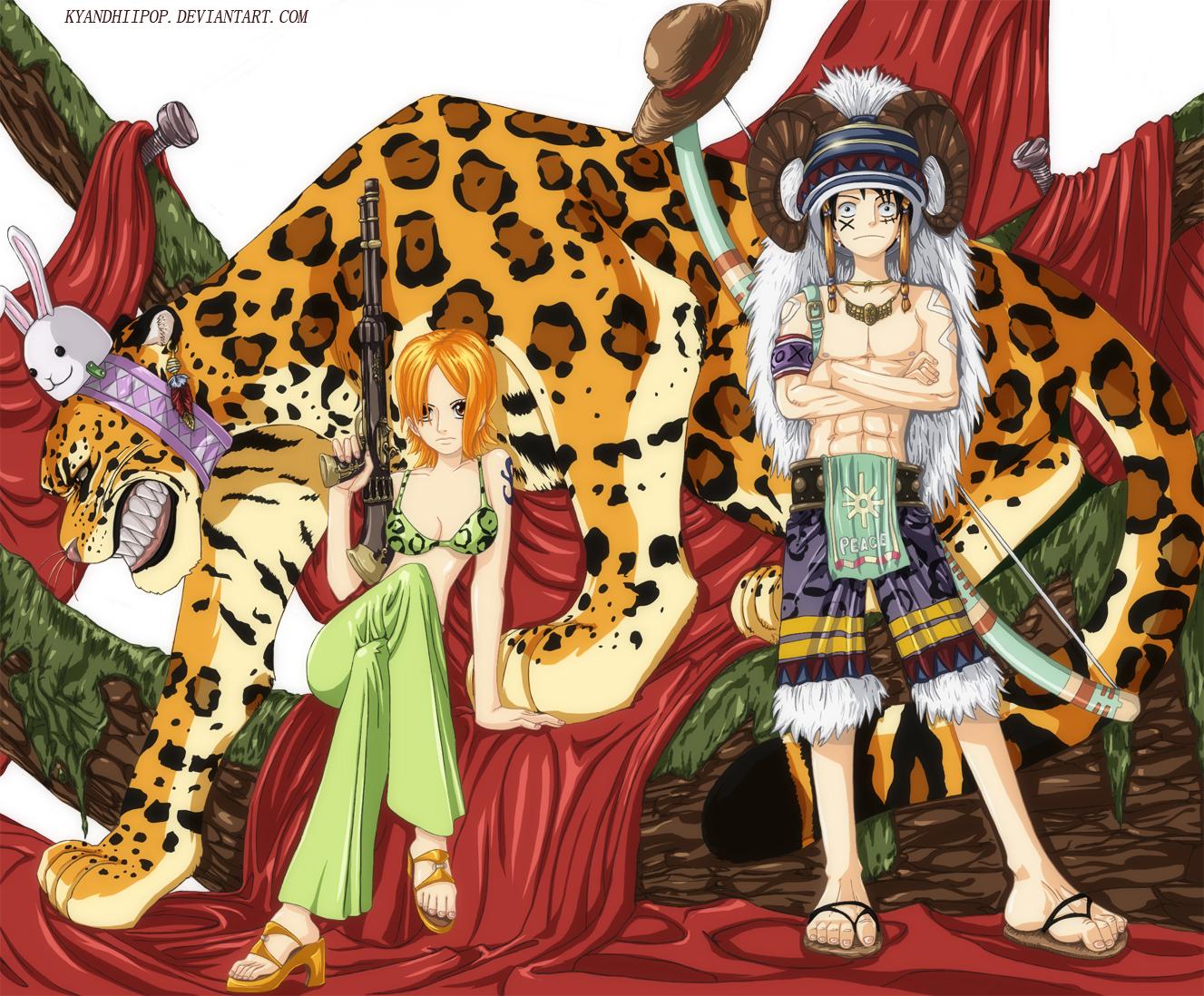 1327 x 1098 · jpeg - Nami and Luffy by Kyandhiipop on DeviantArt