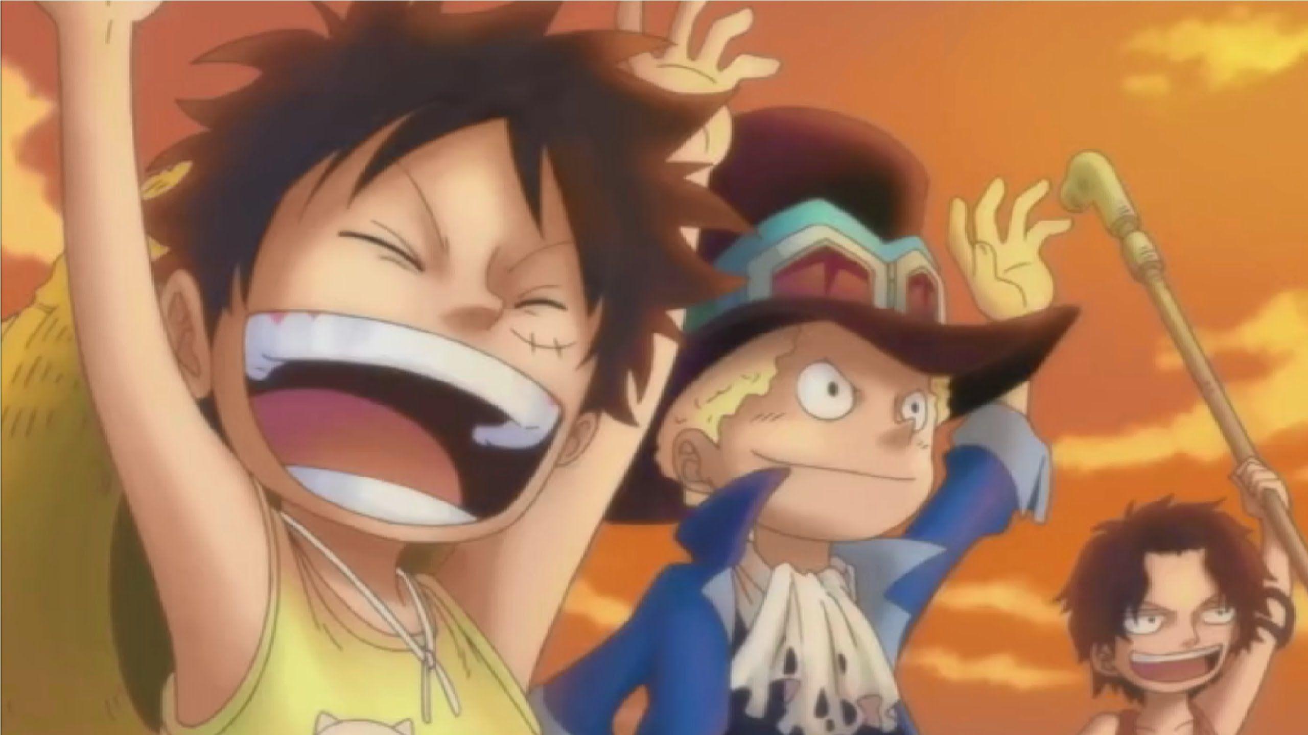2560 x 1440 · jpeg - Luffy, Ace And Sabo One Piece Team Wallpapers - Wallpaper Cave