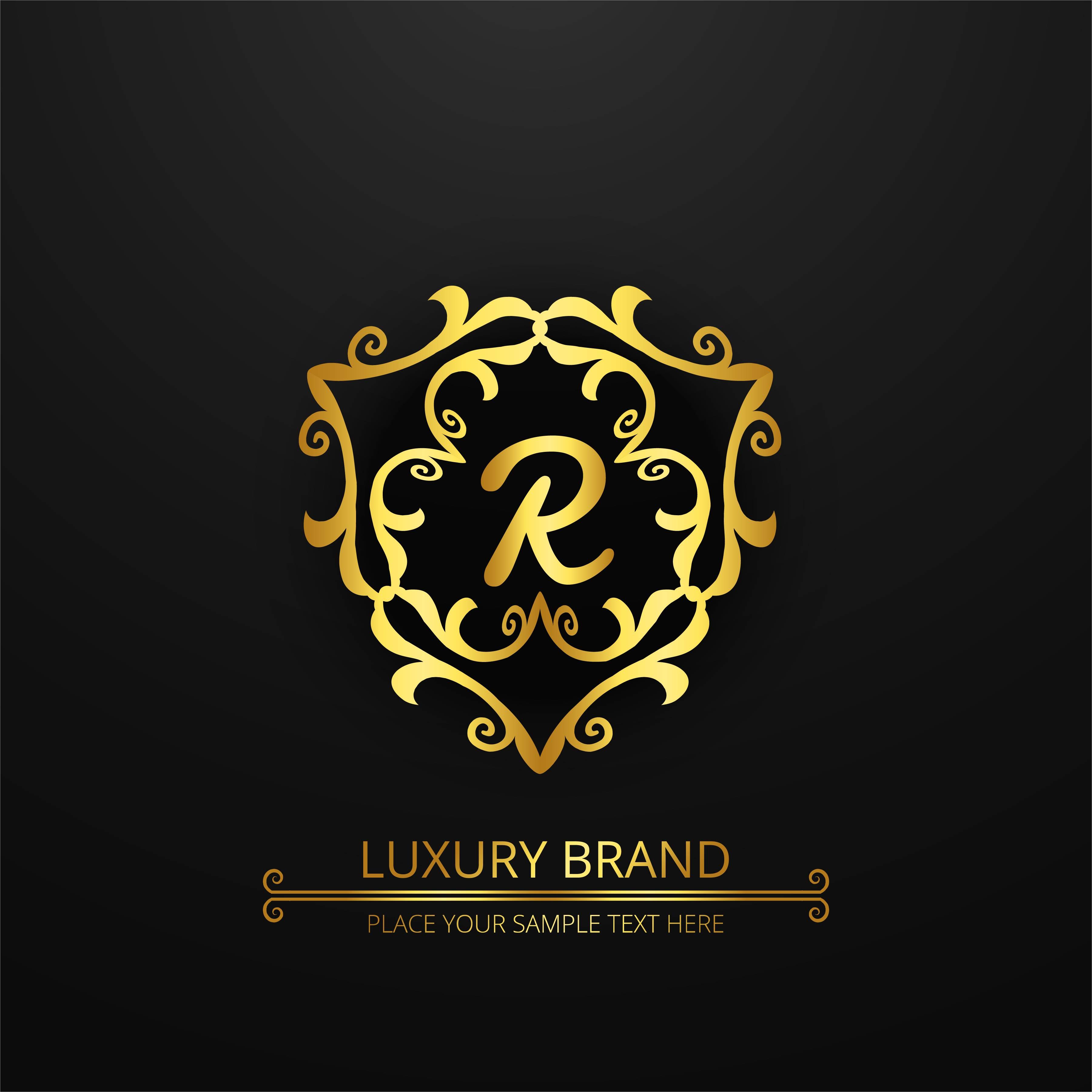 3601 x 3601 · jpeg - Modern luxury brand logo background 256642 Vector Art at Vecteezy