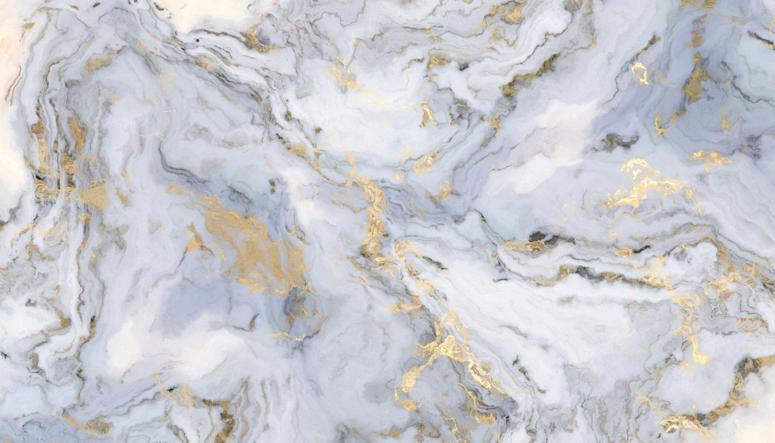2560 x 1463 · jpeg - White curly marble - Custom Wallpaper