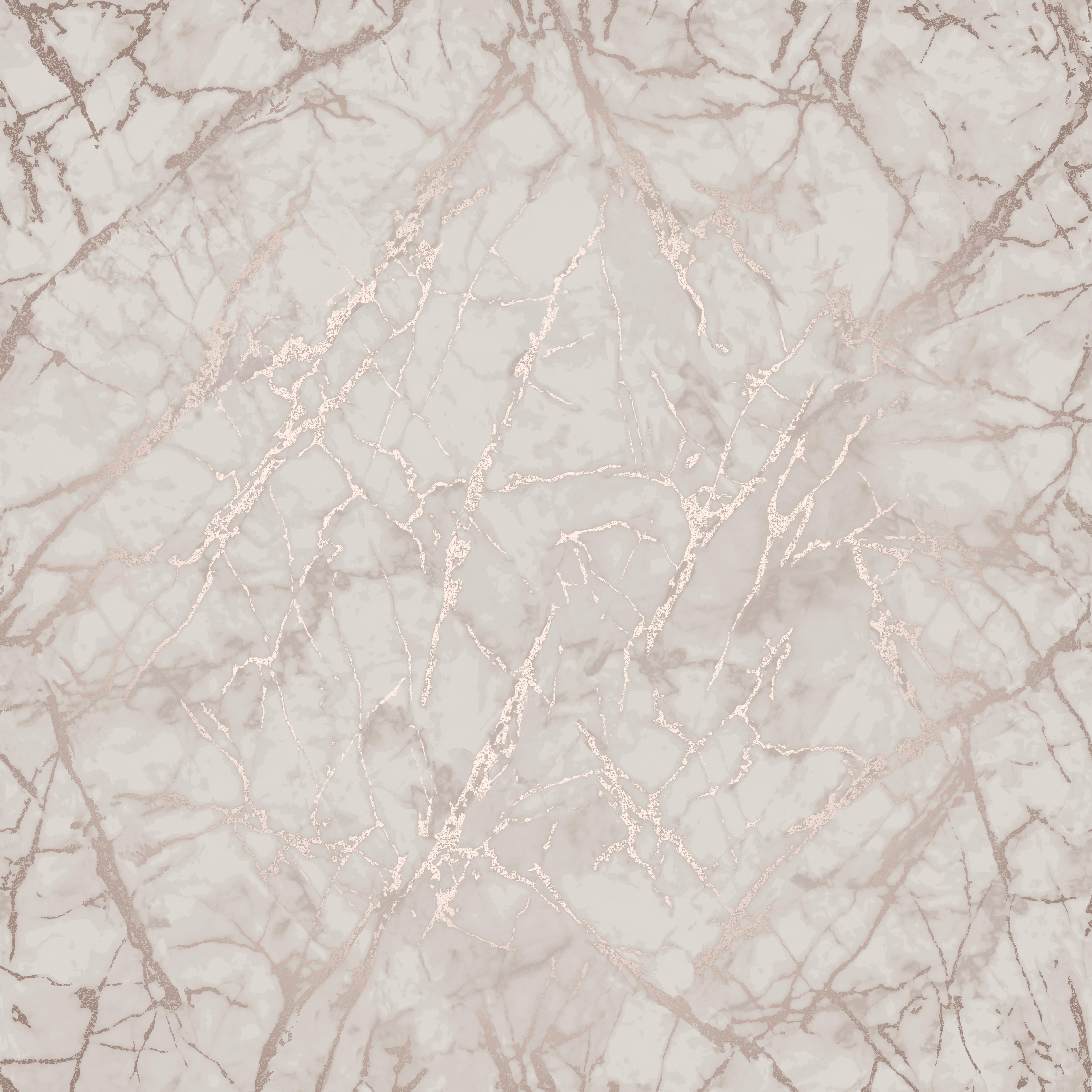 6142 x 6142 · jpeg - Fine Decor Metallic Marble Wallpaper - FD42268 -Rose Gold