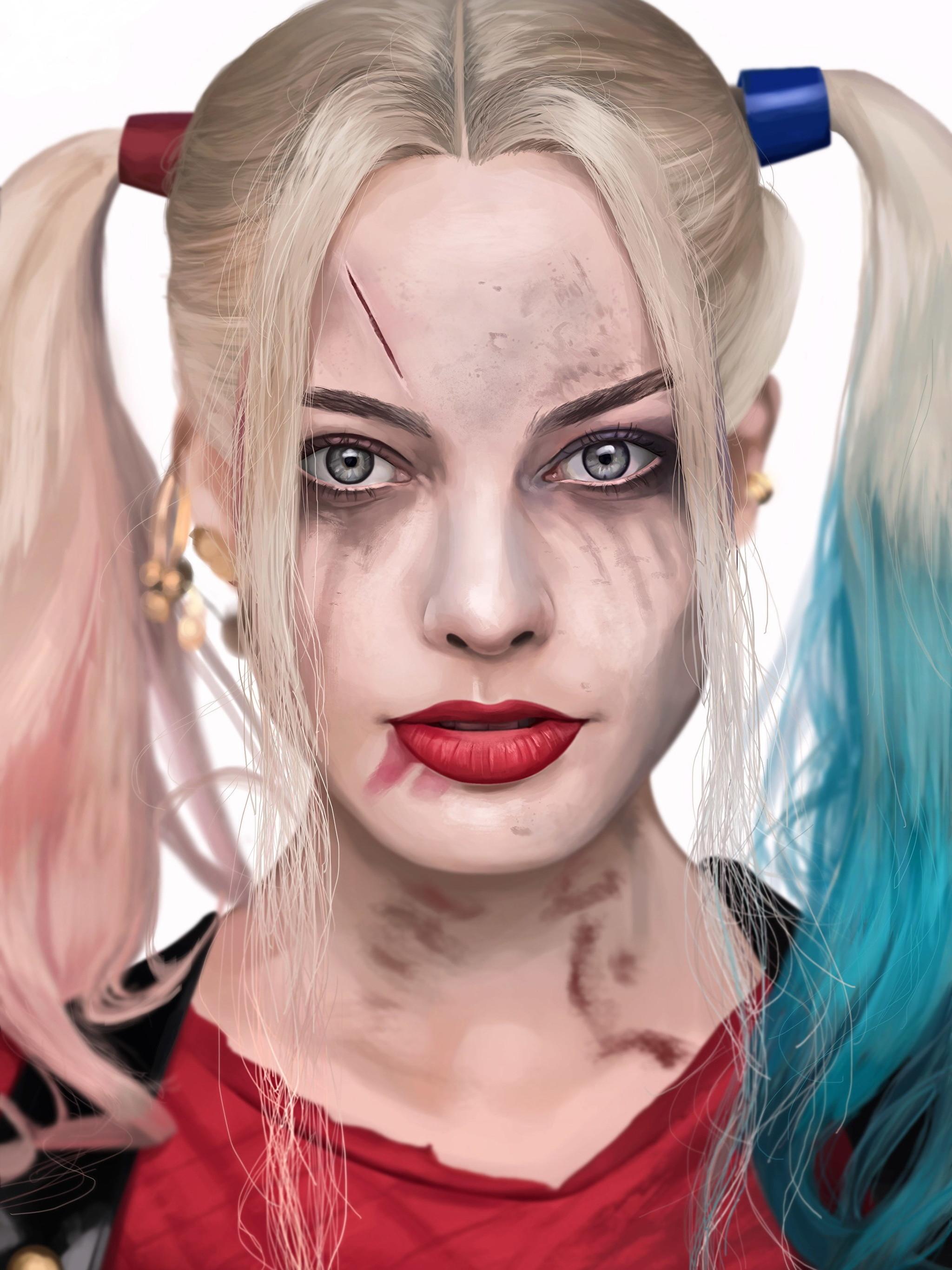 2048 x 2732 · jpeg - Margot Robbie Harley Quinn Wallpapers (86+ background pictures)