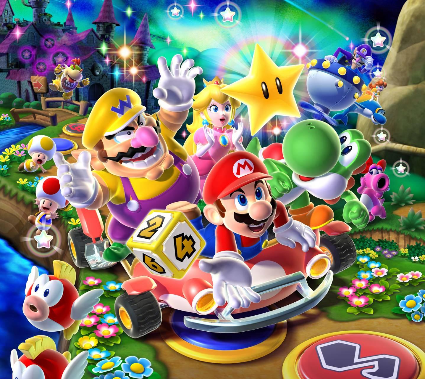 1437 x 1280 · jpeg - Mario Party Wallpapers - Top Free Mario Party Backgrounds - WallpaperAccess