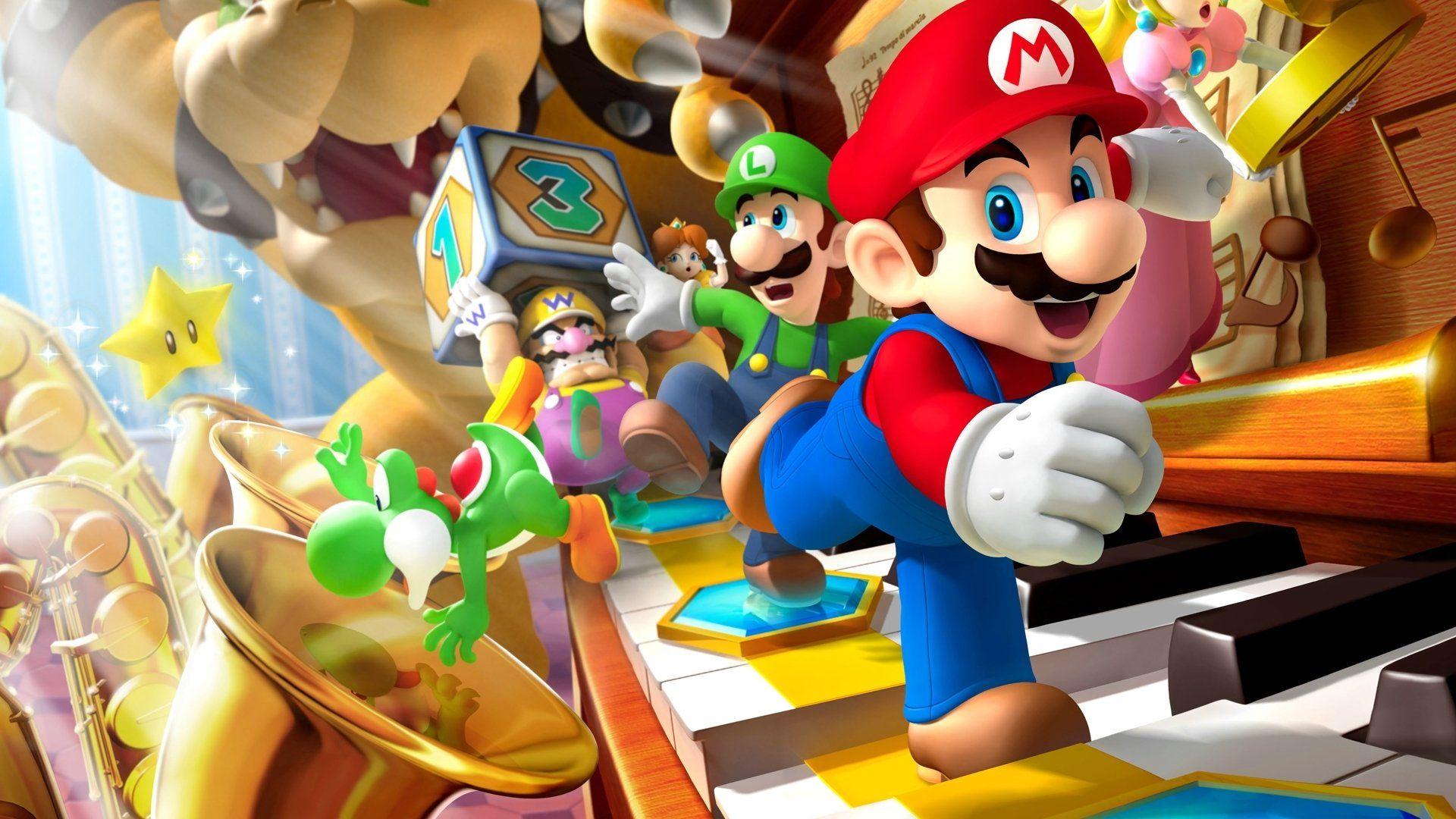 1920 x 1080 · jpeg - Mario Party Wallpapers - Top Free Mario Party Backgrounds - WallpaperAccess