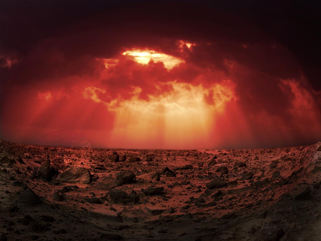 1032 x 774 · png - Mars Sunset by DrmCtchr on DeviantArt