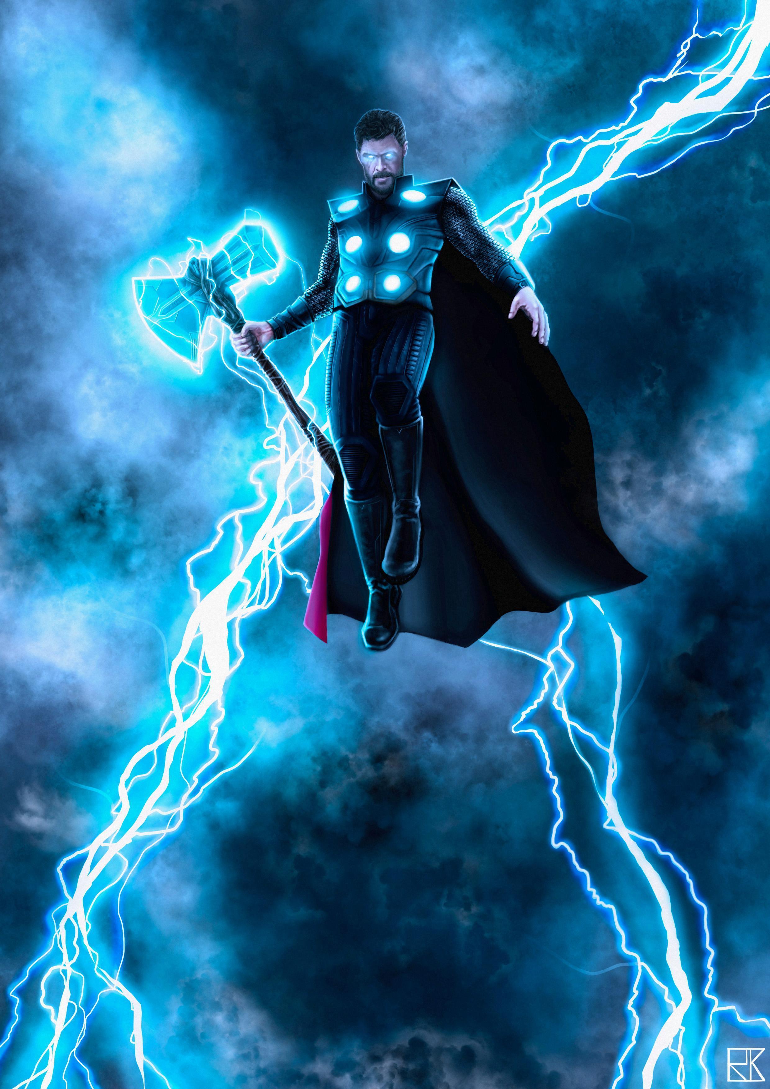 2480 x 3508 · jpeg - Thor With Stormbreaker Wallpapers - Wallpaper Cave