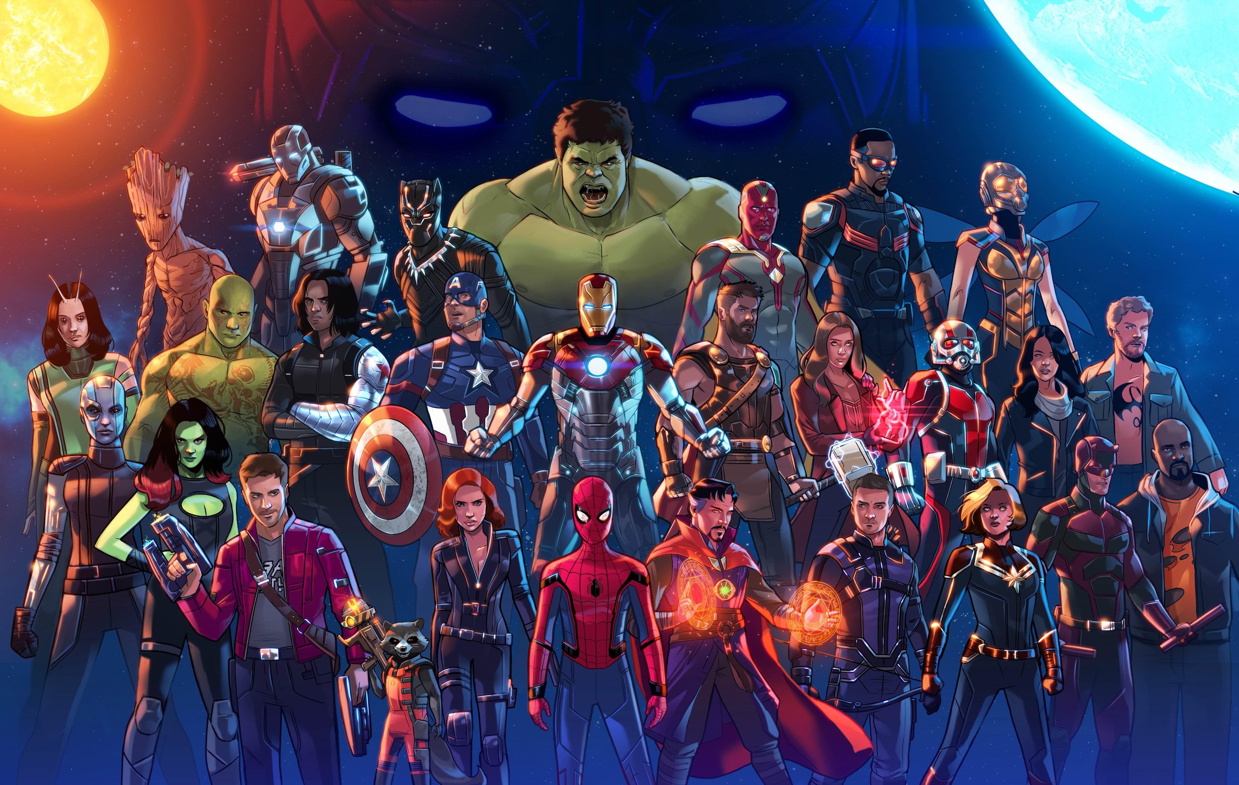 4096 x 2596 · jpeg - Marvel Cinematic Universe Artwork5k, HD Superheroes, 4k Wallpapers ...