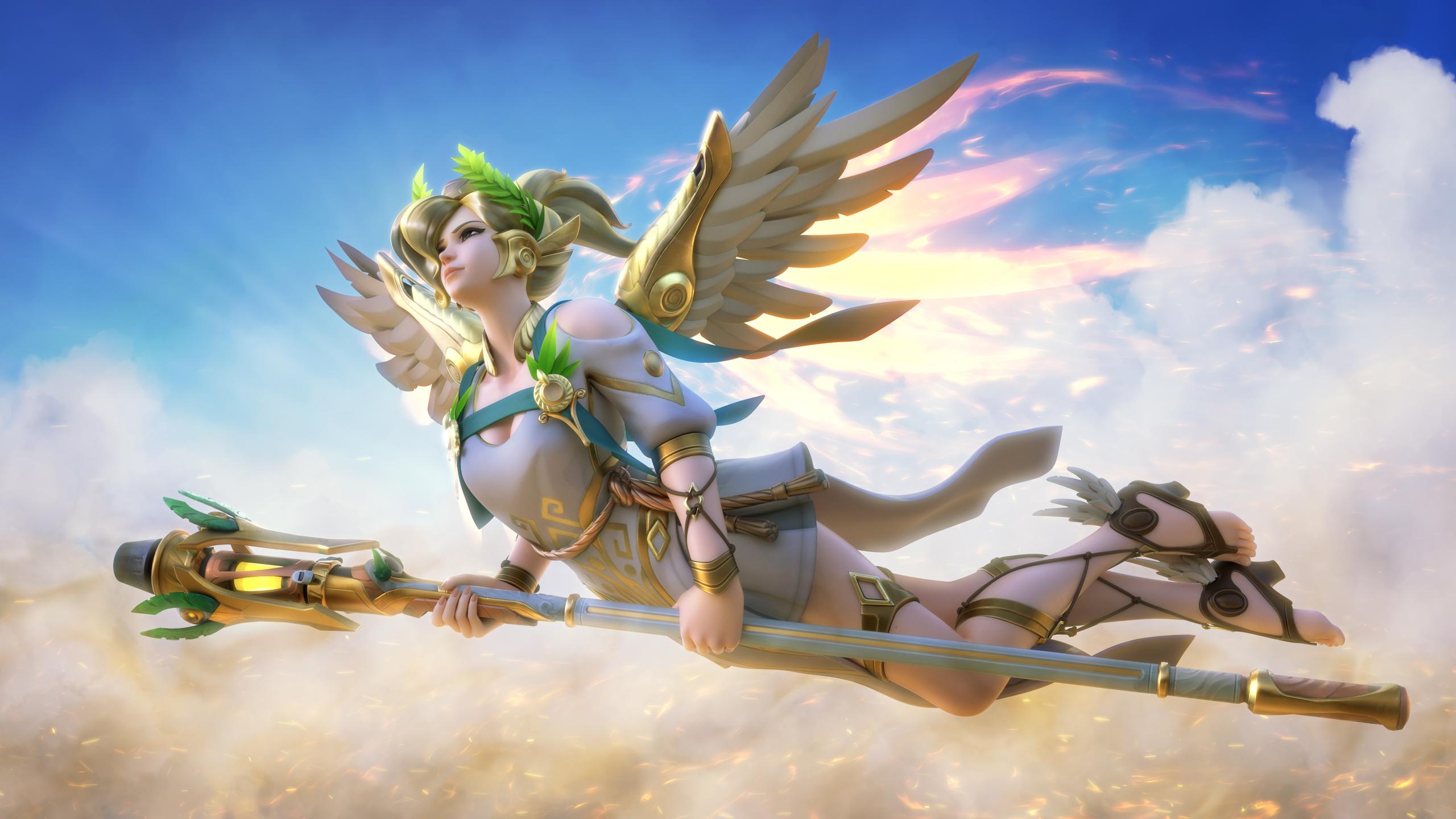 2560 x 1440 · jpeg - 2560x1440 Mercy Overwatch 5k 1440P Resolution HD 4k Wallpapers, Images ...