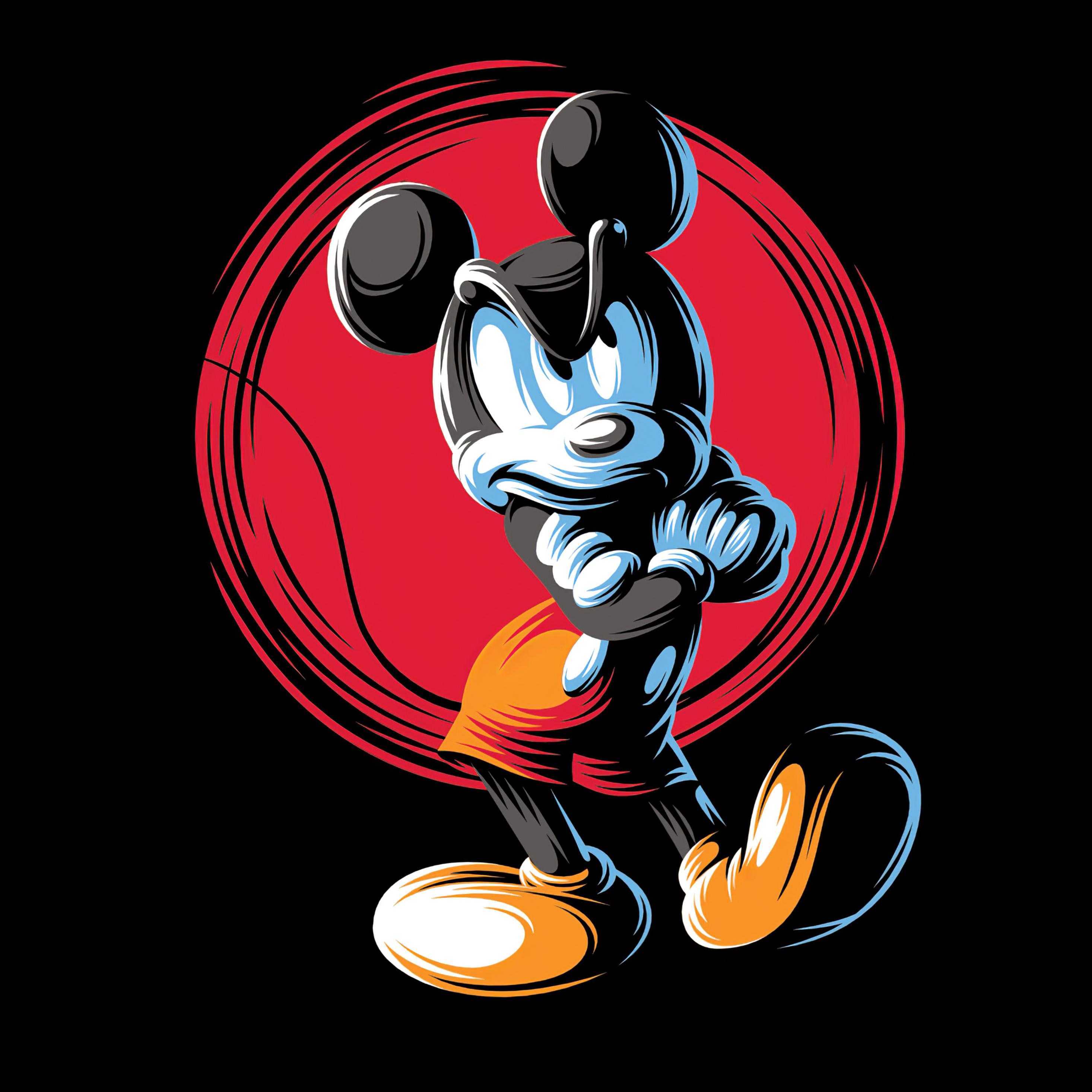 2932 x 2932 · jpeg - 2932x2932 Mickey Mouse Minimal Art 4k Ipad Pro Retina Display HD 4k ...