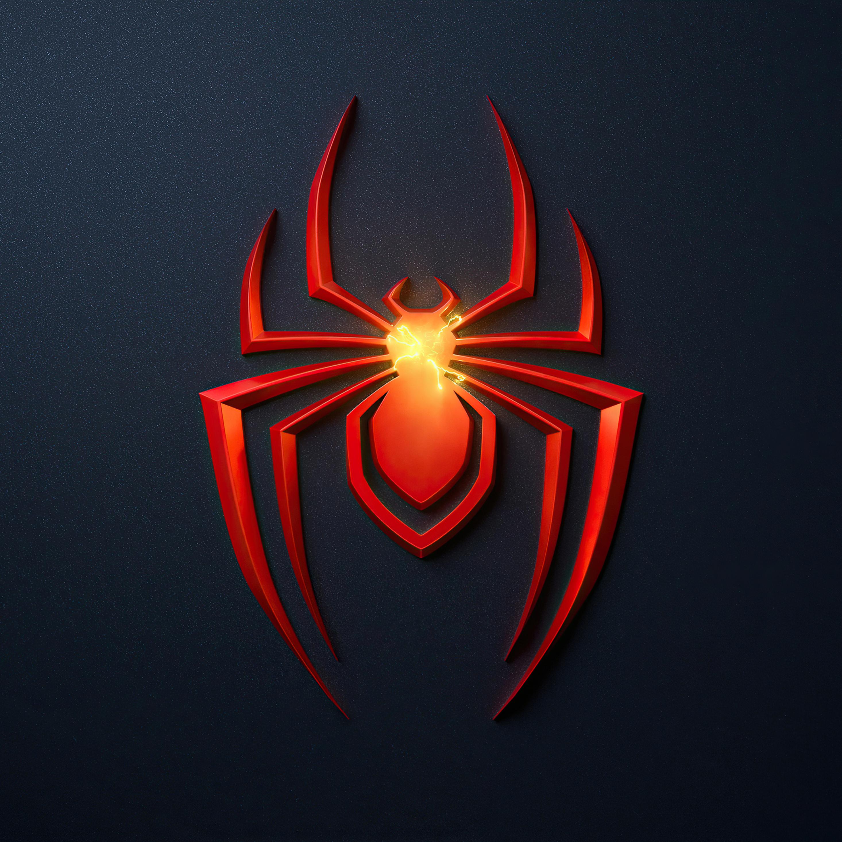 2932 x 2932 · jpeg - 2932x2932 Spider Man Miles Morales Ps5 Game Logo 4k Ipad Pro Retina ...
