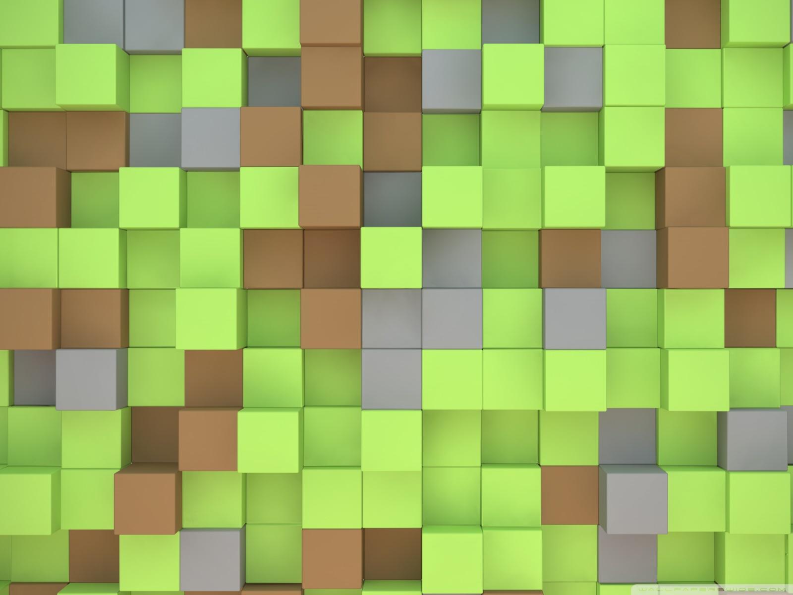 1600 x 1200 · jpeg - Minecraft Blocks Assemble Wallpaper