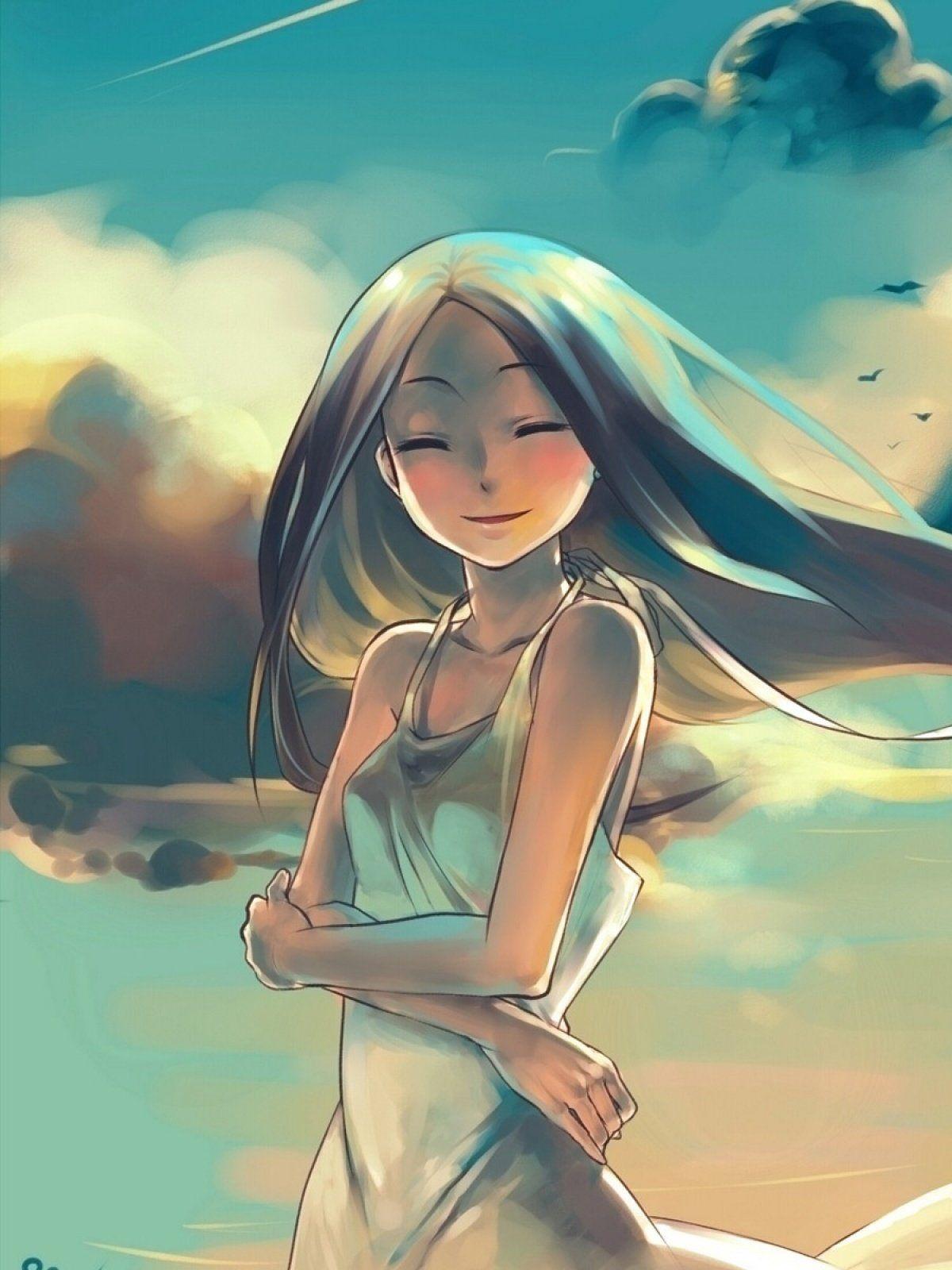 1200 x 1600 · jpeg - Animated Girl Wallpapers - Wallpaper Cave