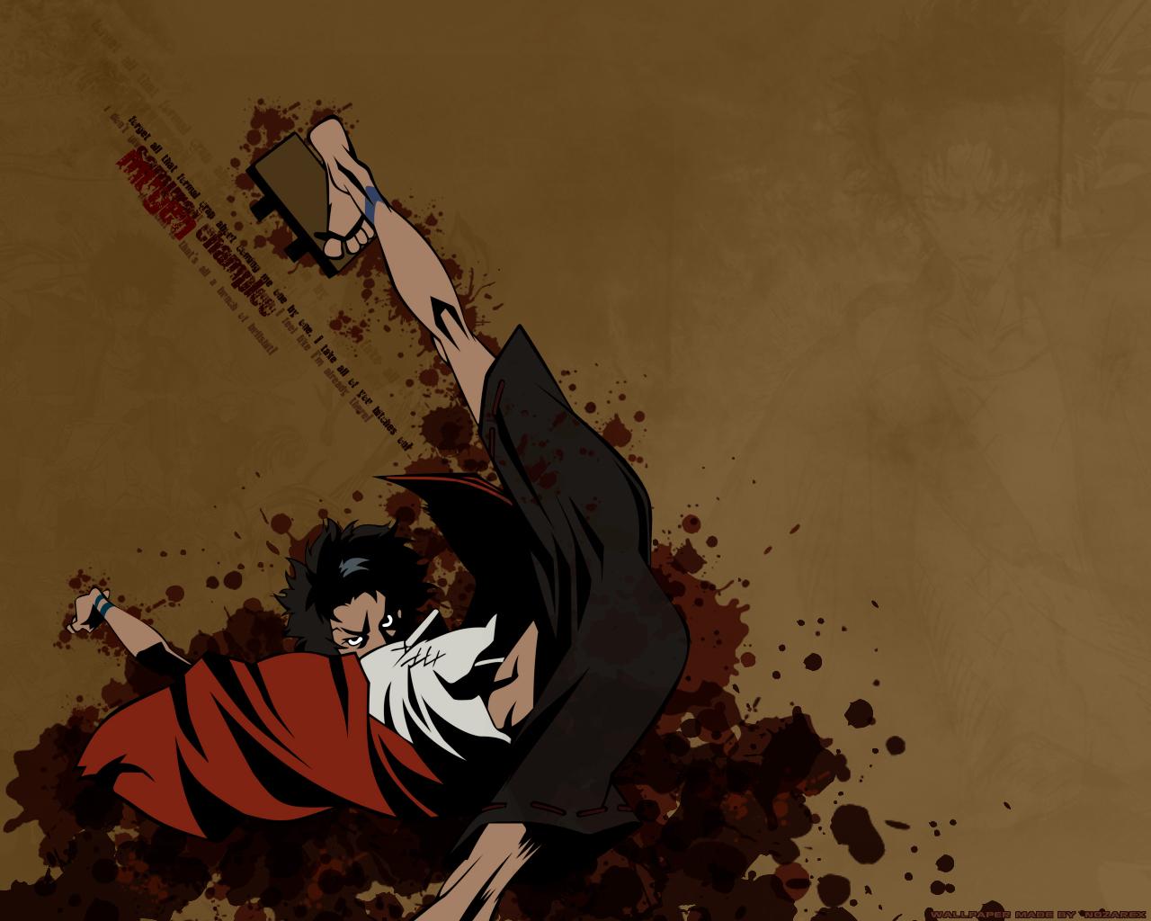 1280 x 1024 · jpeg - Samurai Champloo Wallpaper: Samurai Blood - Minitokyo