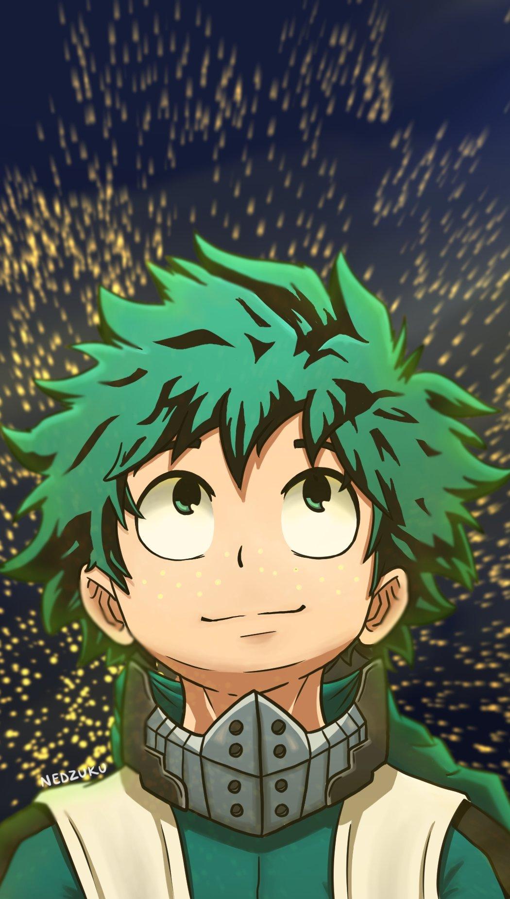 1050 x 1852 · jpeg - My Hero Academia Cool Green Anime Wallpaper - Anime Wallpaper HD