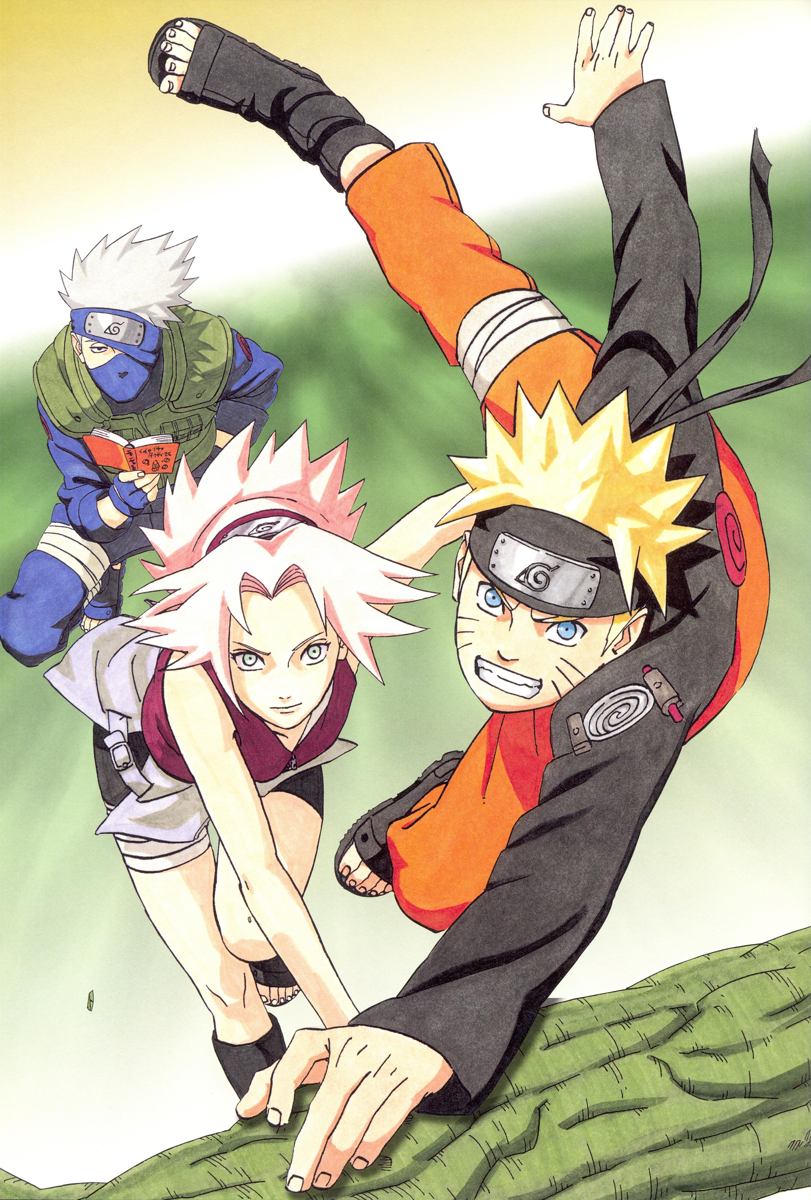 2814 x 4162 · jpeg - Naruto: The Team (3) - Minitokyo