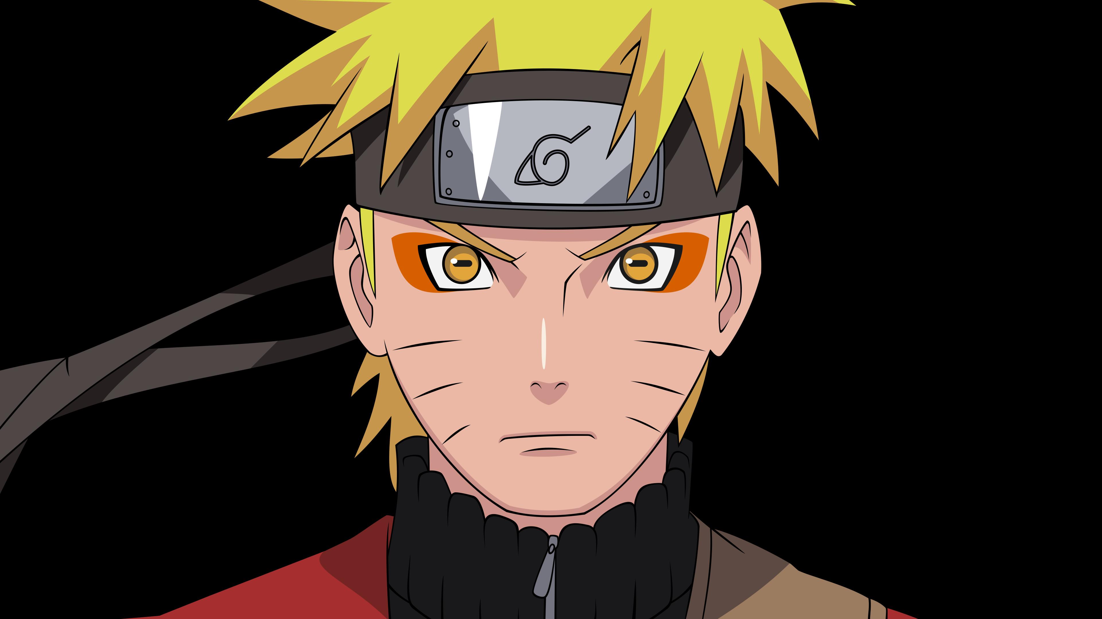 3840 x 2160 · png - Naruto Sage Mode [4k vector] by ThePi7on on DeviantArt