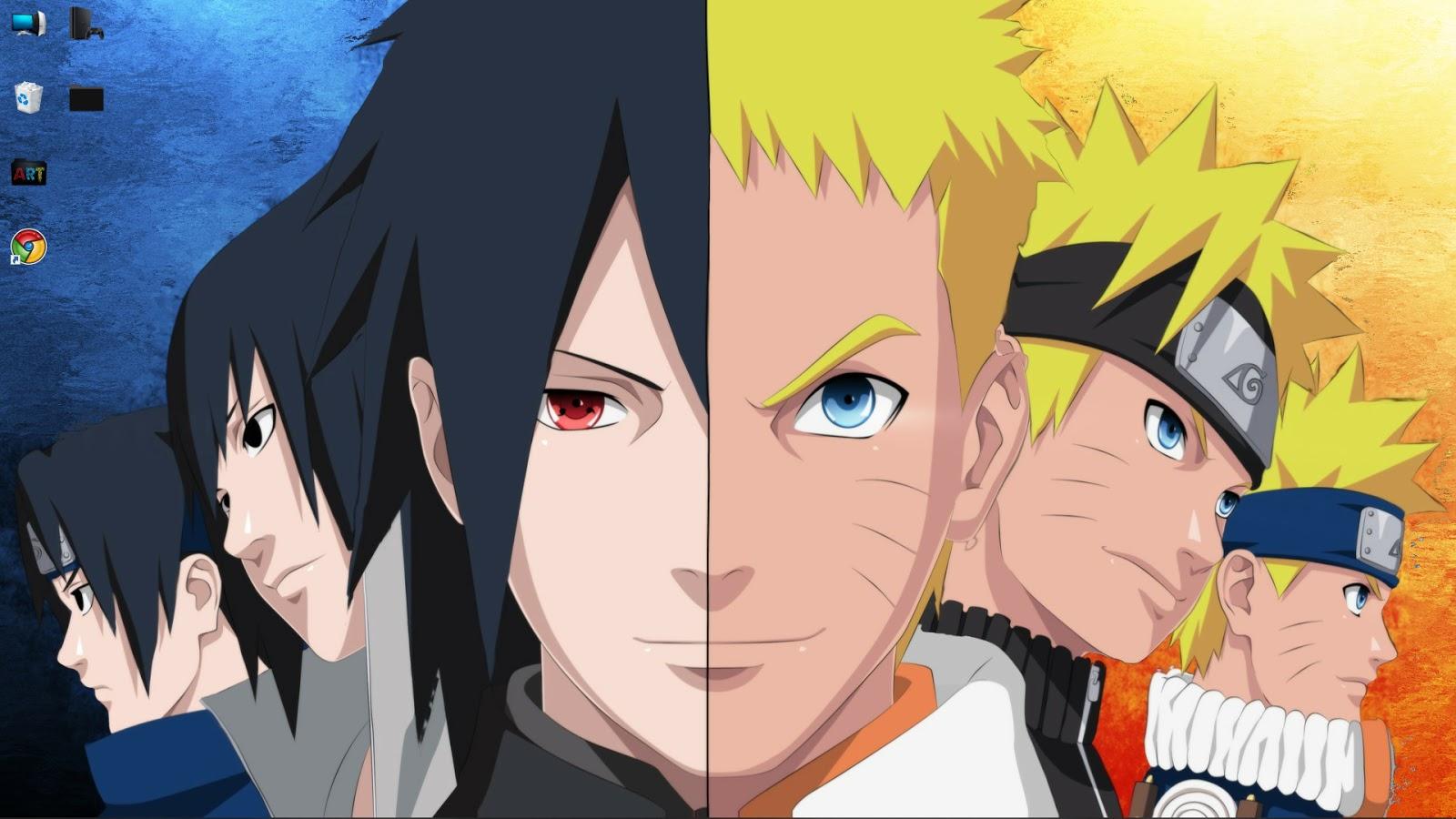 1600 x 900 · jpeg - Naruto and Sasuke live wallpapers free download - wallpaper engine