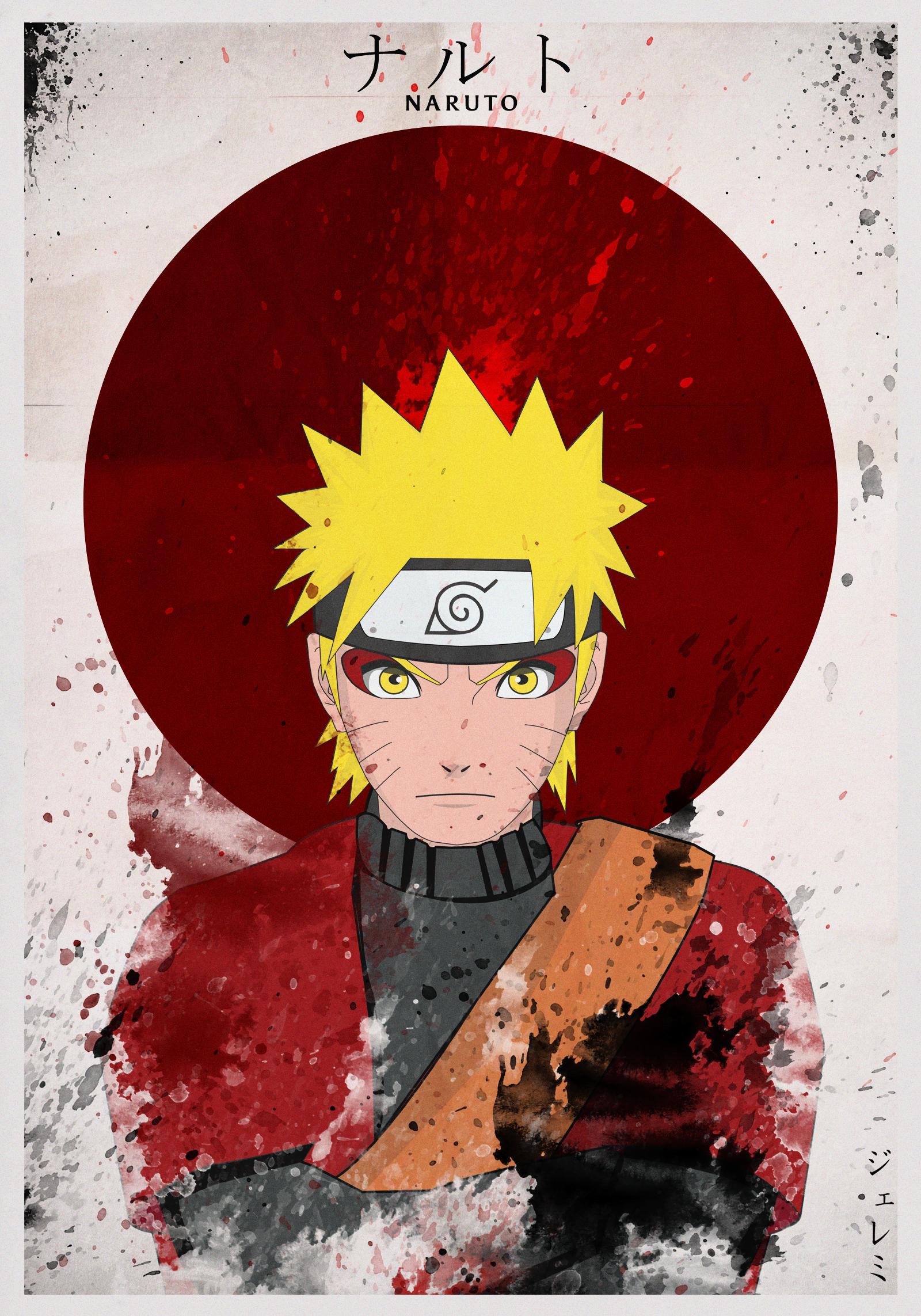 1600 x 2286 · png - Naruto - Poster by Caparzofpc on DeviantArt