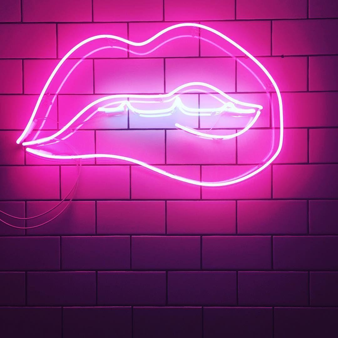 1080 x 1080 · jpeg - Neon Lips Wallpapers - Top Free Neon Lips Backgrounds - WallpaperAccess