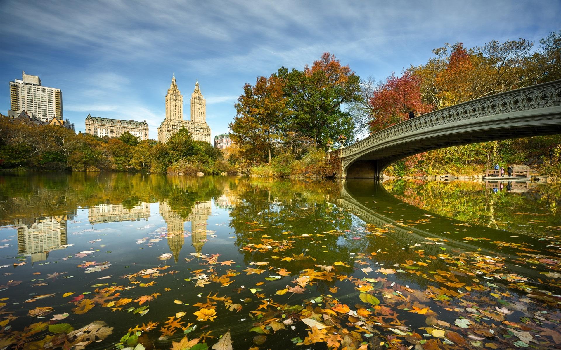 1920 x 1200 · jpeg - Autumn Central Park New York Wallpapers FREE Pictures on GreePX