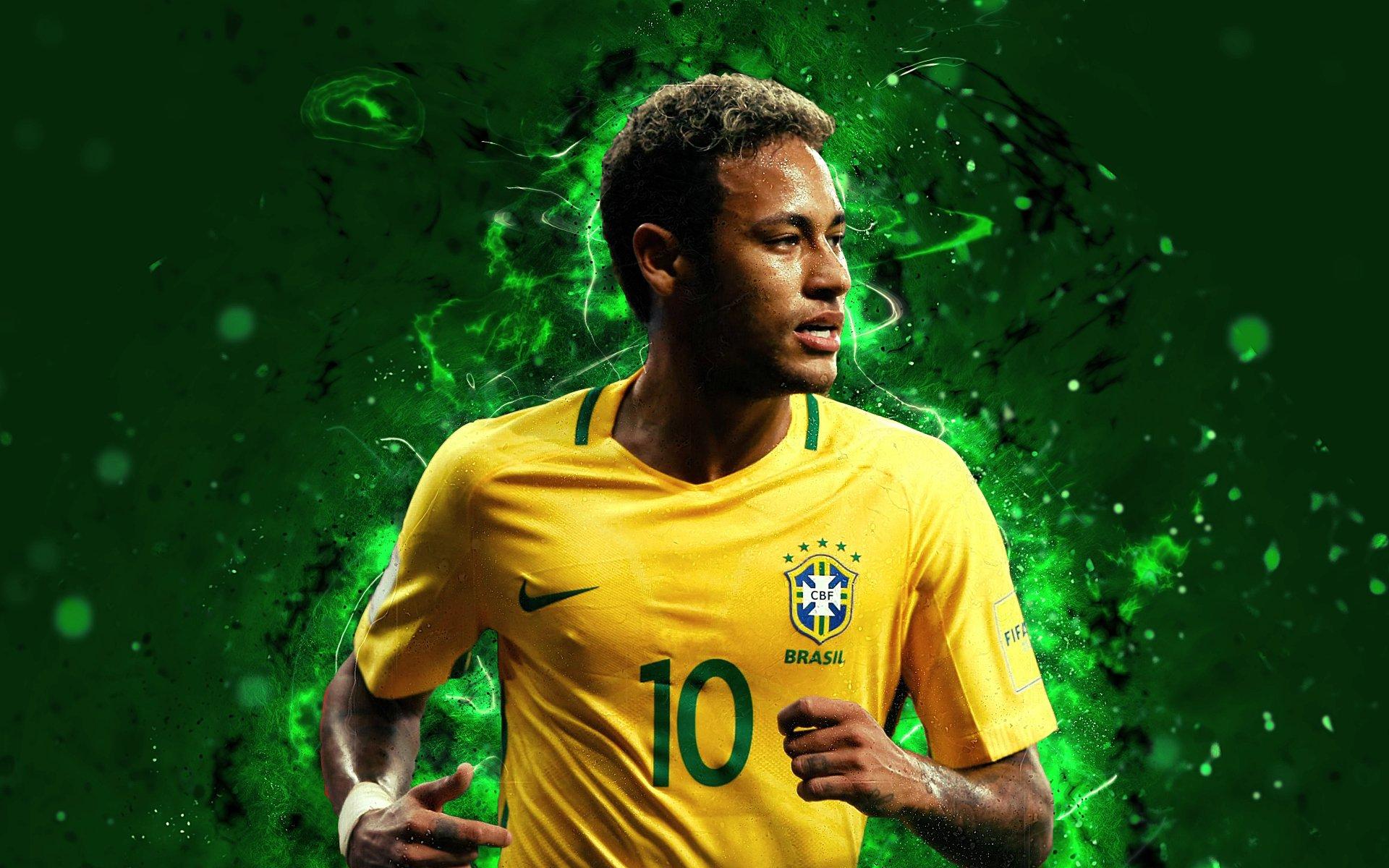 1920 x 1200 · jpeg - Neymar Jr - Brazil 4k Ultra HD Wallpaper | Background Image | 3840x2400 ...