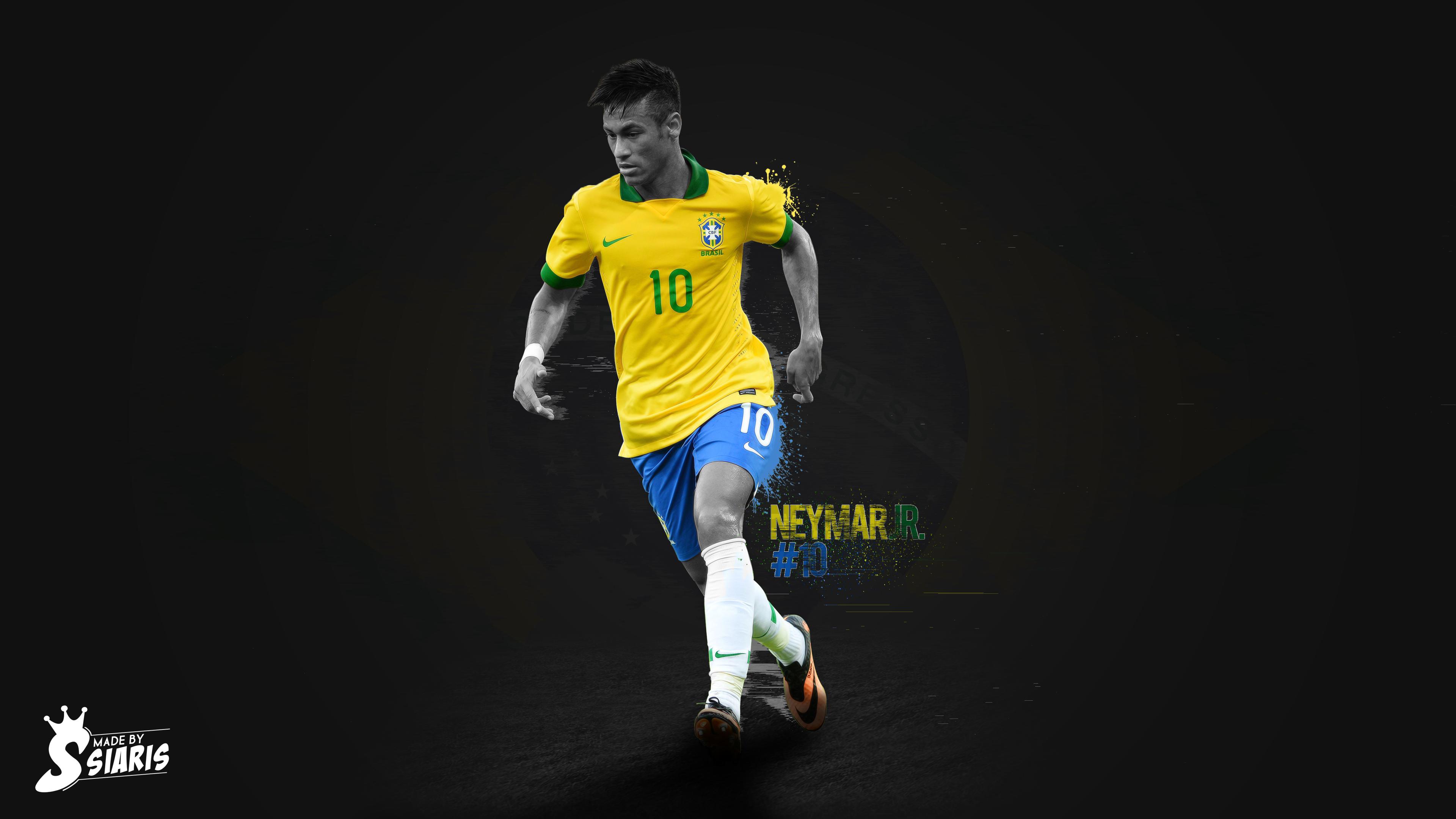 3840 x 2160 · png - Neymar 4K Wallpaper by KingSiaris on DeviantArt