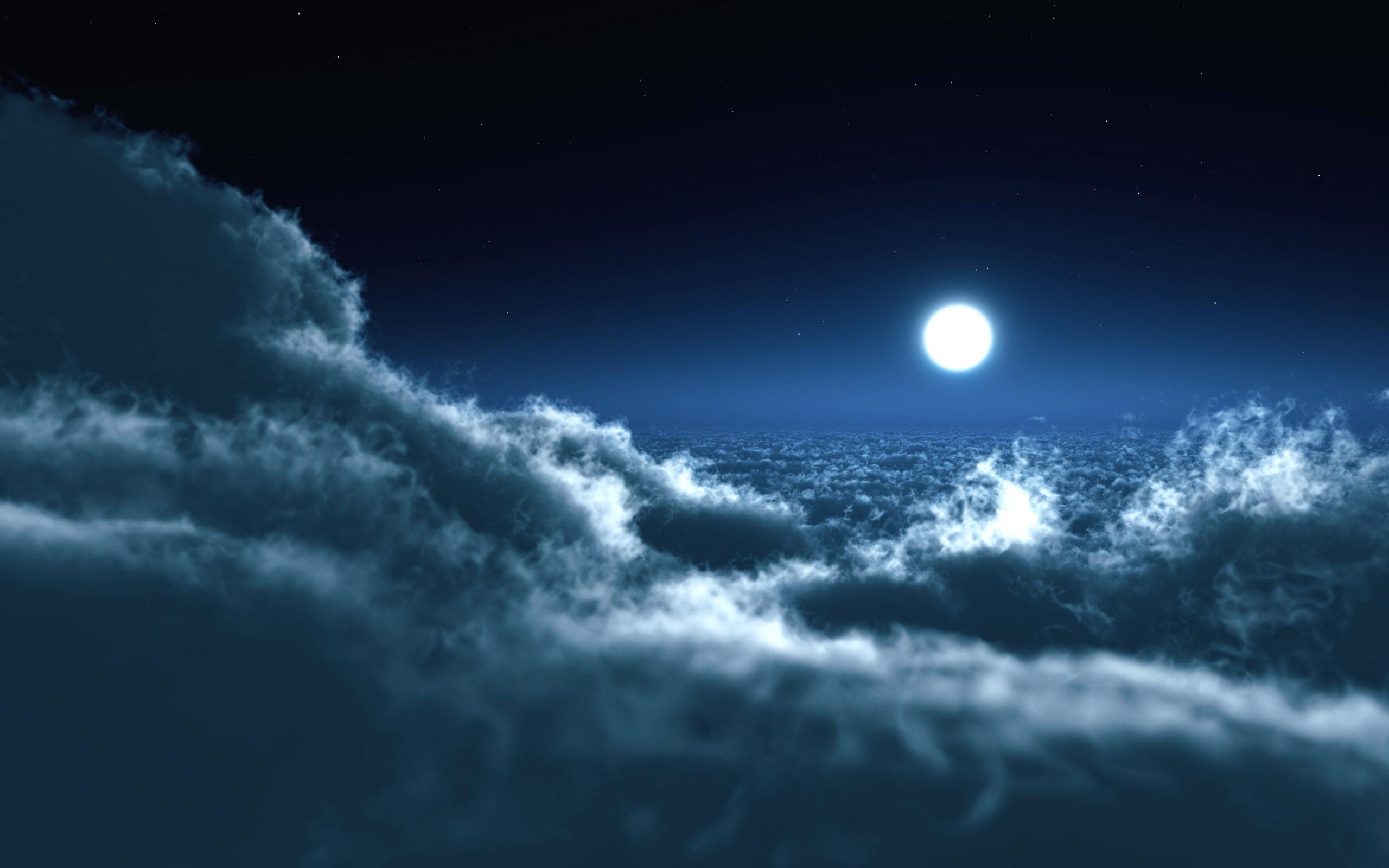 2560 x 1600 · jpeg - Night Cloud Wallpaper HD | PixelsTalk