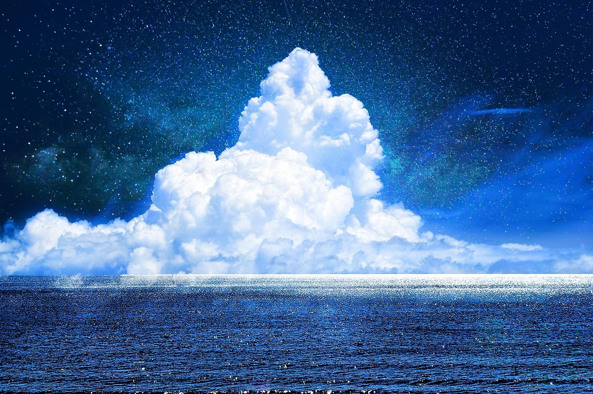 1920 x 1277 · jpeg - clouds, Sea, Fantasy Art Wallpapers HD / Desktop and Mobile Backgrounds