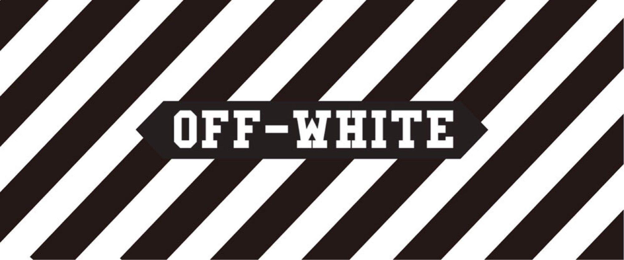 2000 x 834 · jpeg - Off White Computer Wallpapers - Wallpaper Cave