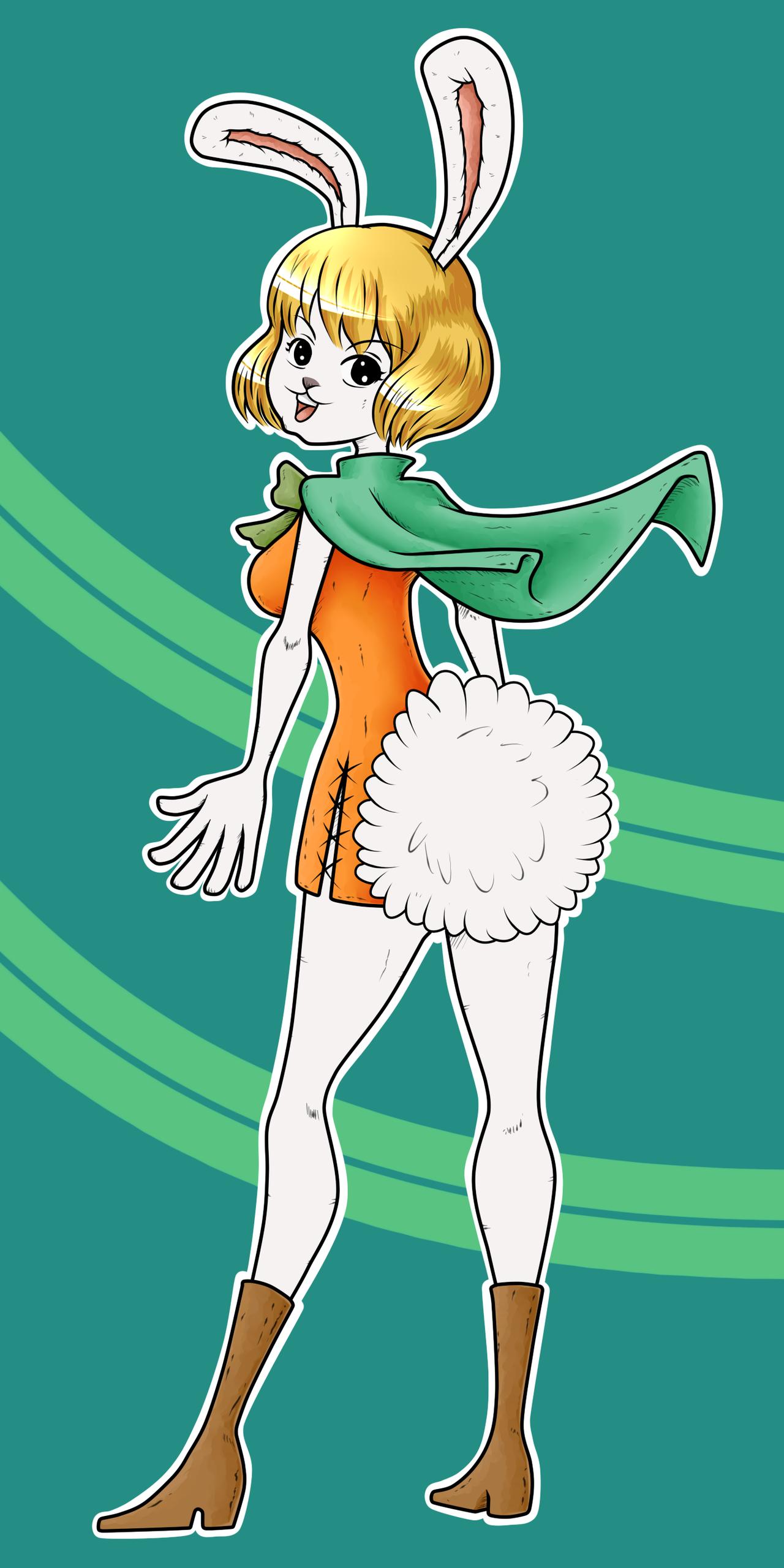 1280 x 2560 · png - One Piece Carrot by KarmaFez on DeviantArt