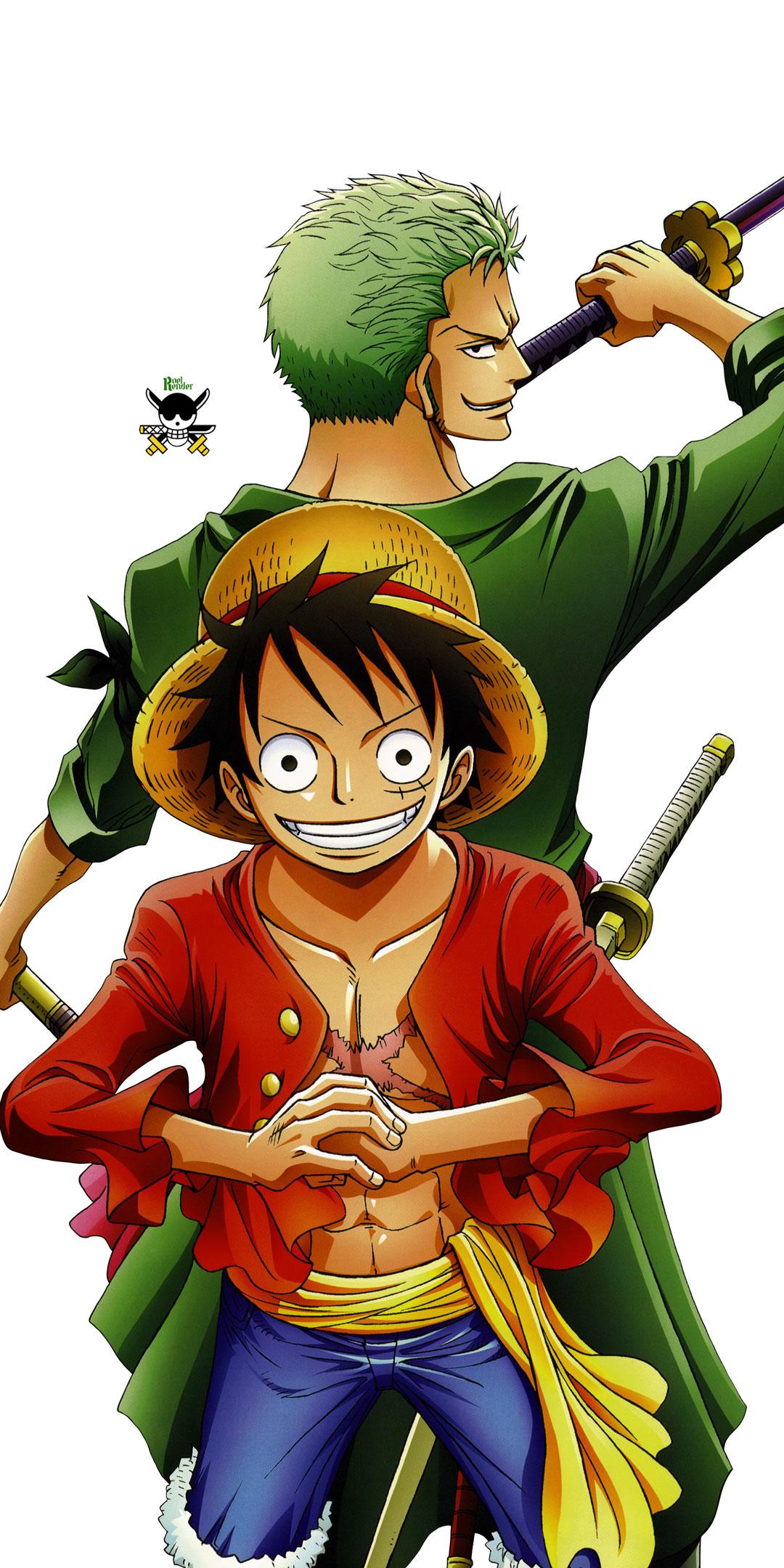1080 x 2160 · jpeg - One Piece Wallpaper Luffy And Zoro