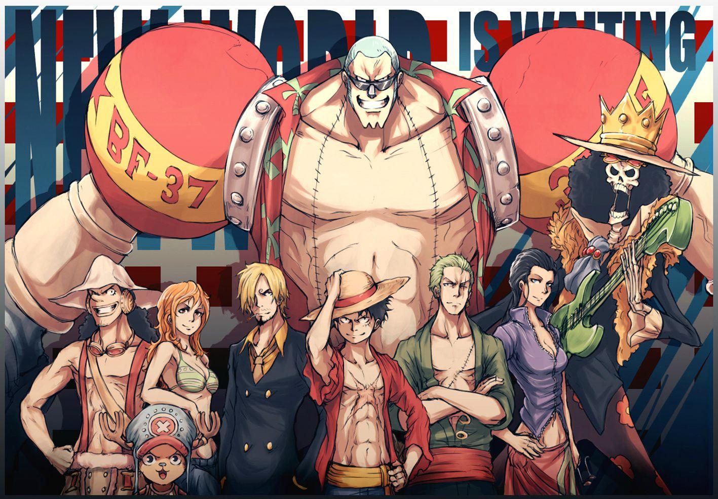 1417 x 986 · jpeg - Free Download HD Wallpaper for Desktop: One Piece New World Wallpaper ...