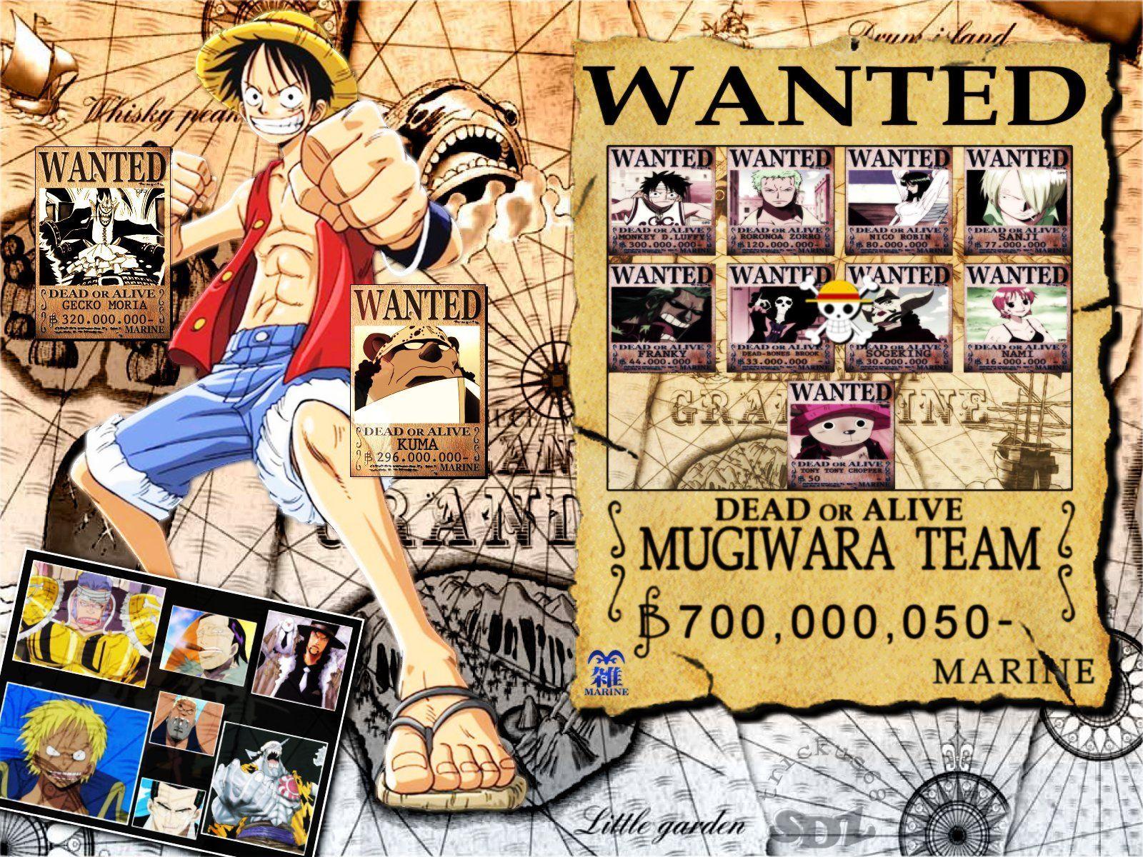 1600 x 1200 · jpeg - Wanted Poster One Piece Wallpapers - Wallpaper Cave