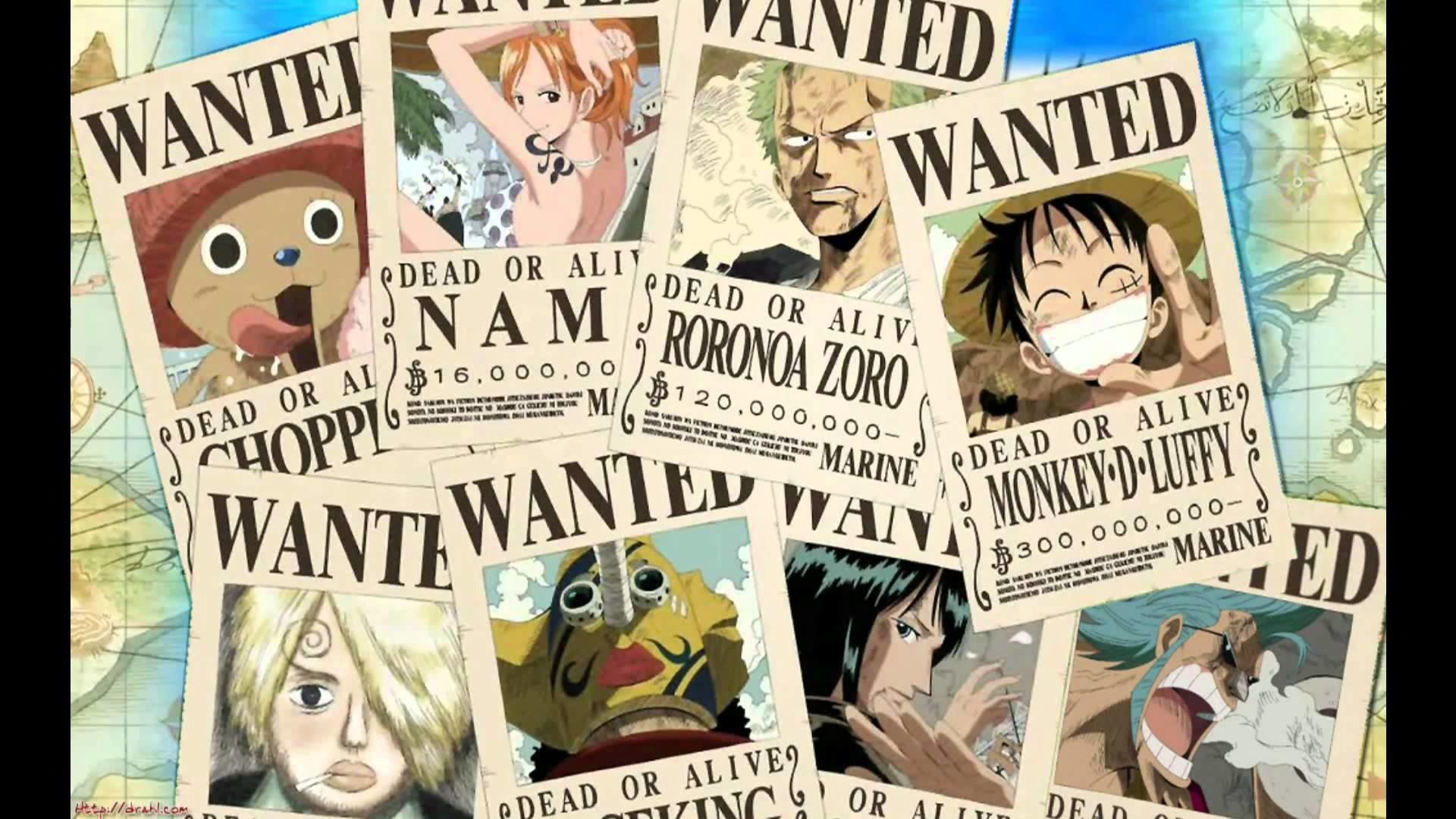 1920 x 1080 · jpeg - One Piece Wallpaper Wanted 1 WallpaperTag