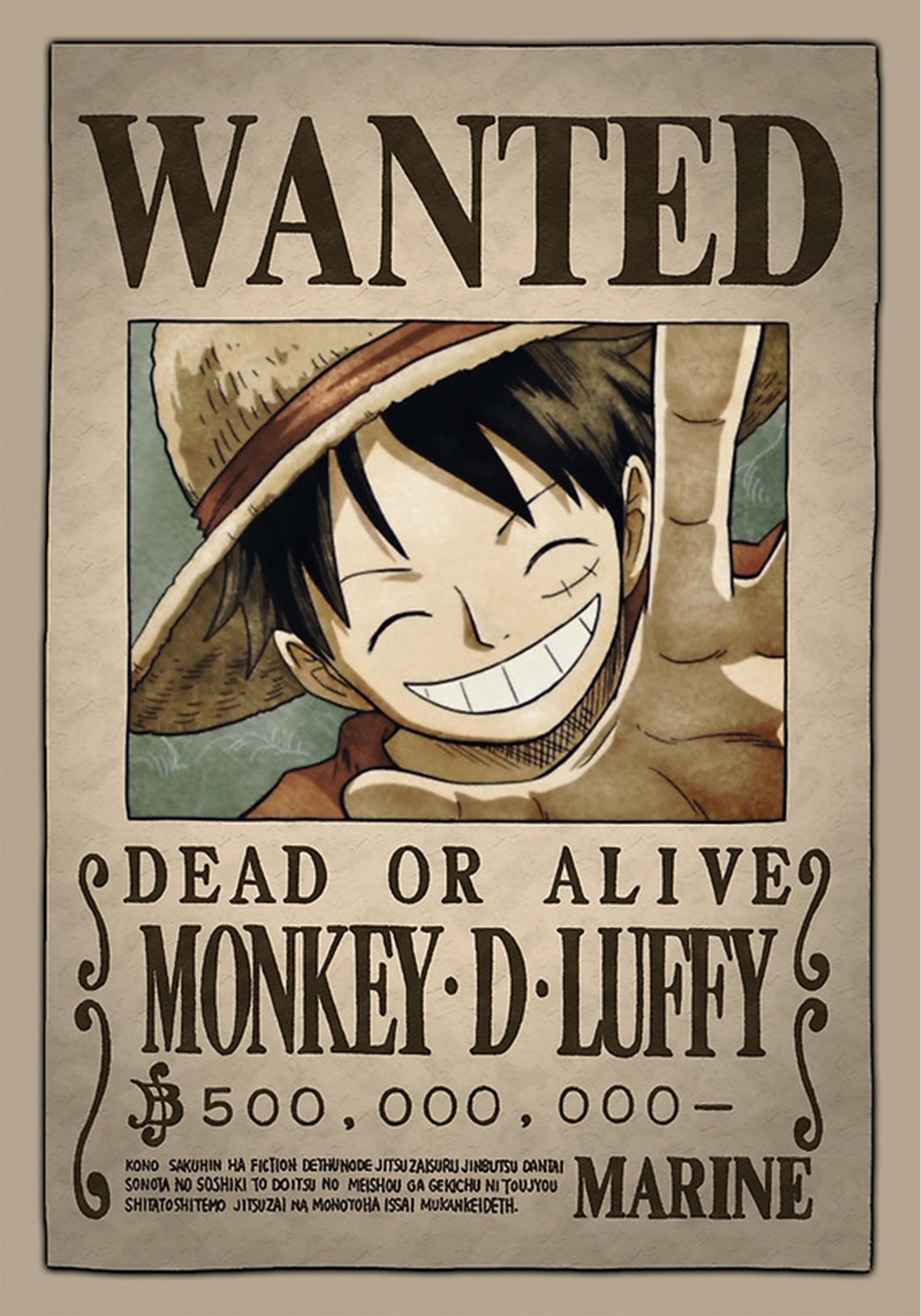 3500 x 5000 · png - Luffy One Piece Wanted by Anthony S | One piece luffy, One piece ...