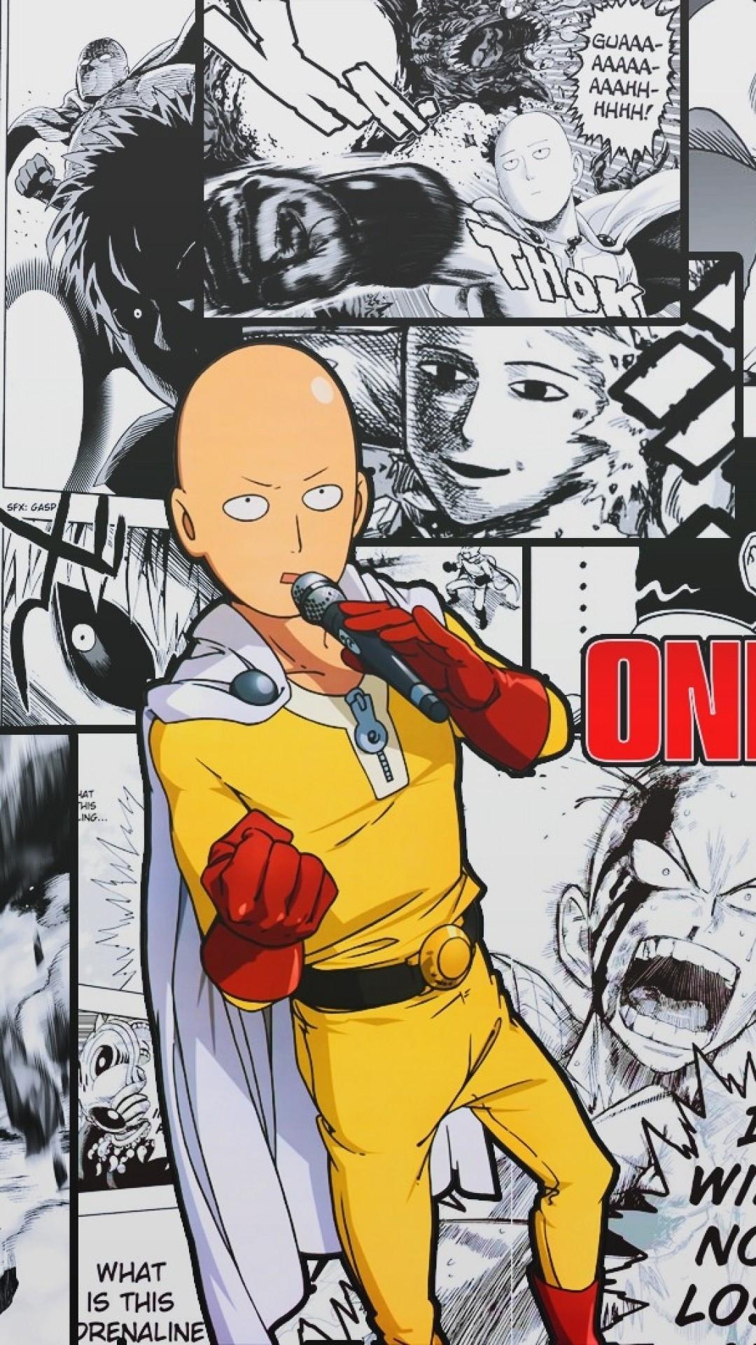 1080 x 1920 · jpeg - Download 1080x1920 One Punch Man, Saitama, Bald Wallpapers for iPhone 8 ...