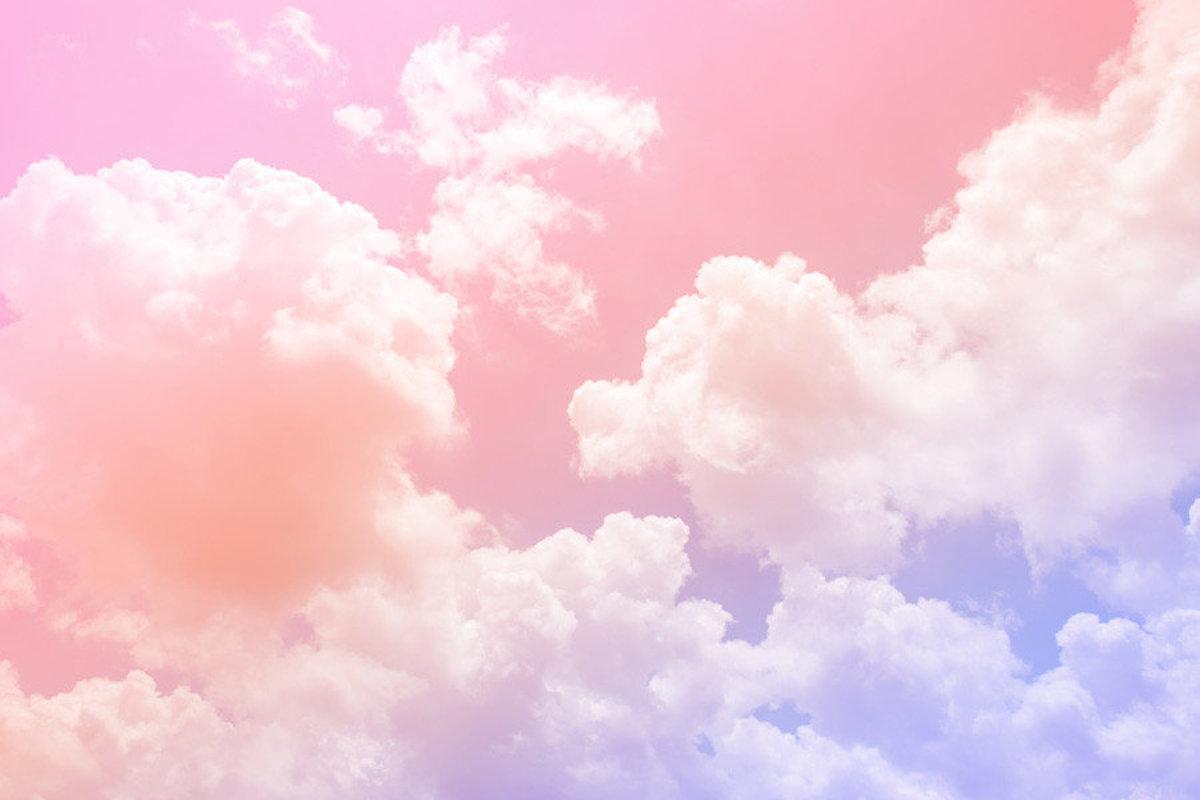 1200 x 800 · jpeg - Pastel Dream Clouds Wall Mural | Murals Your Way