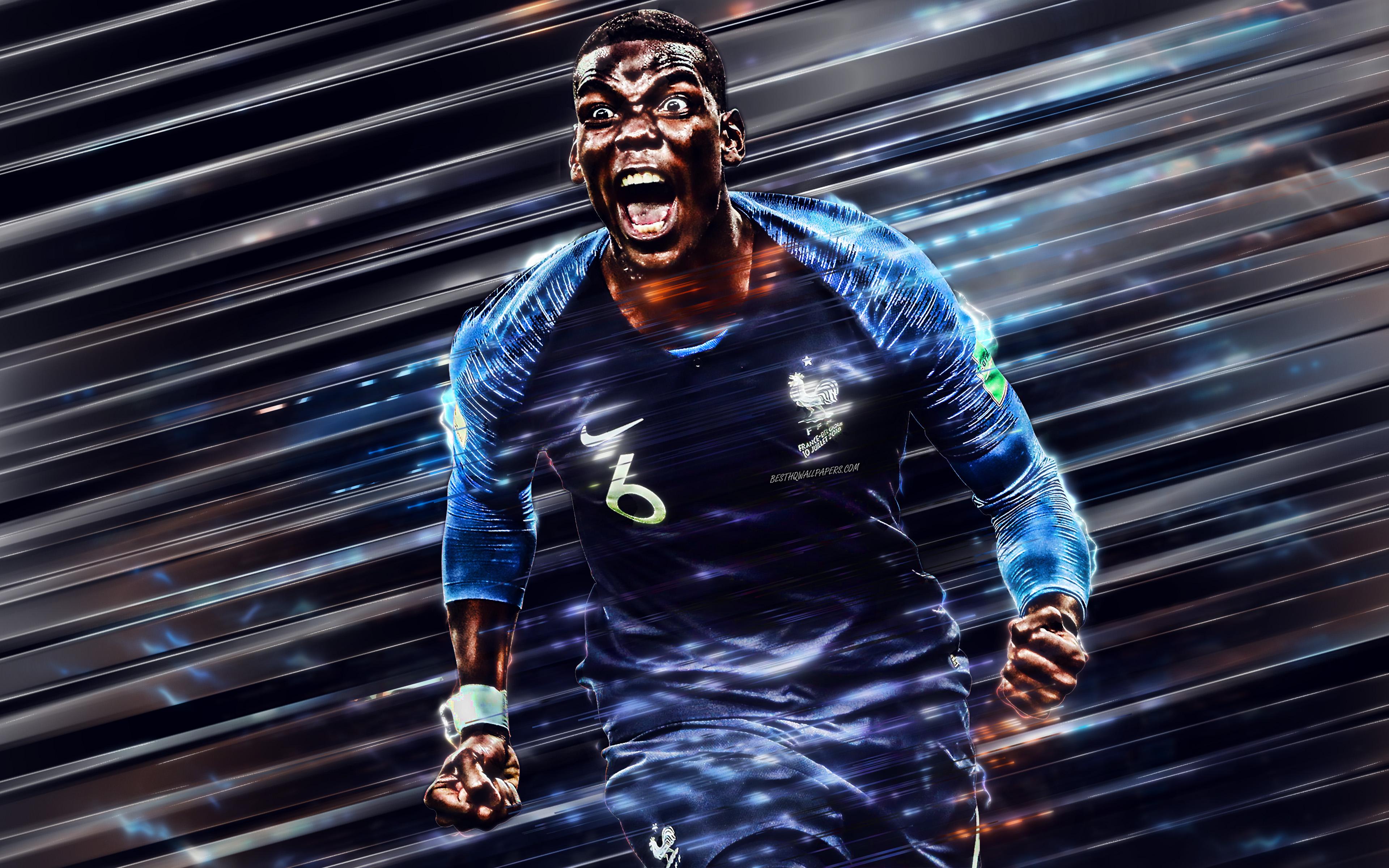 3840 x 2400 · jpeg - Pogba Wallpaper France - Mbappe Pogba In France Squad As Martial And ...