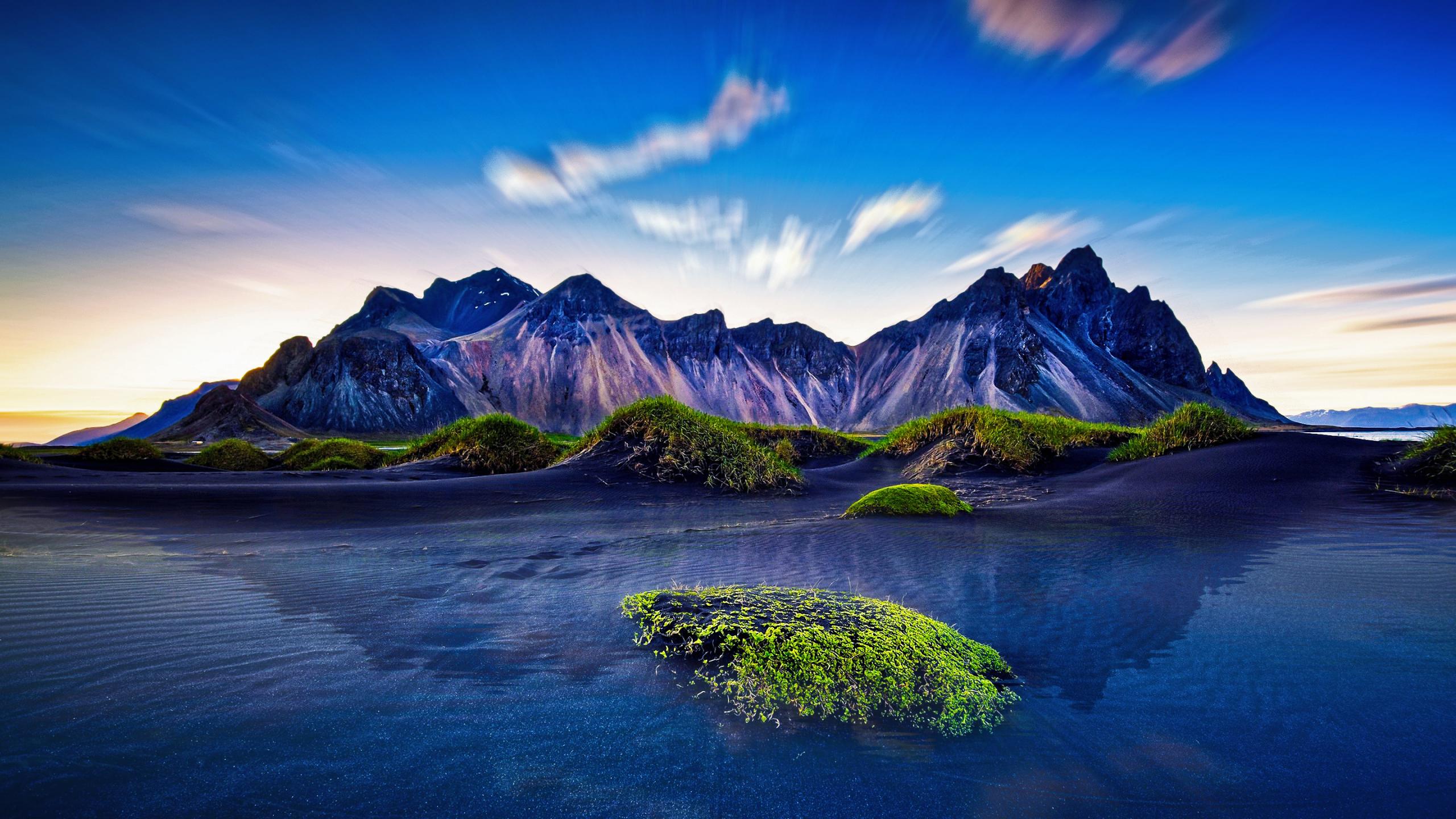2560 x 1440 · jpeg - Download 2560x1440 wallpaper mountains, iceland, reflections, nature ...