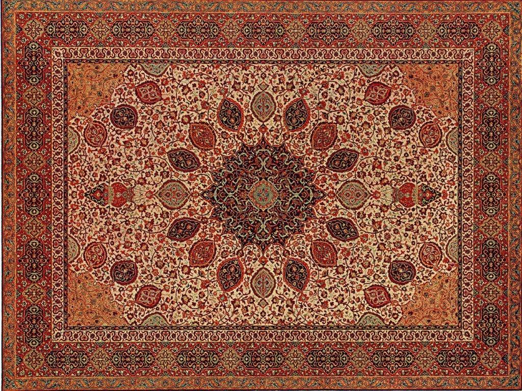 1024 x 768 · jpeg - Oriental Rug Wallpaper - WallpaperSafari