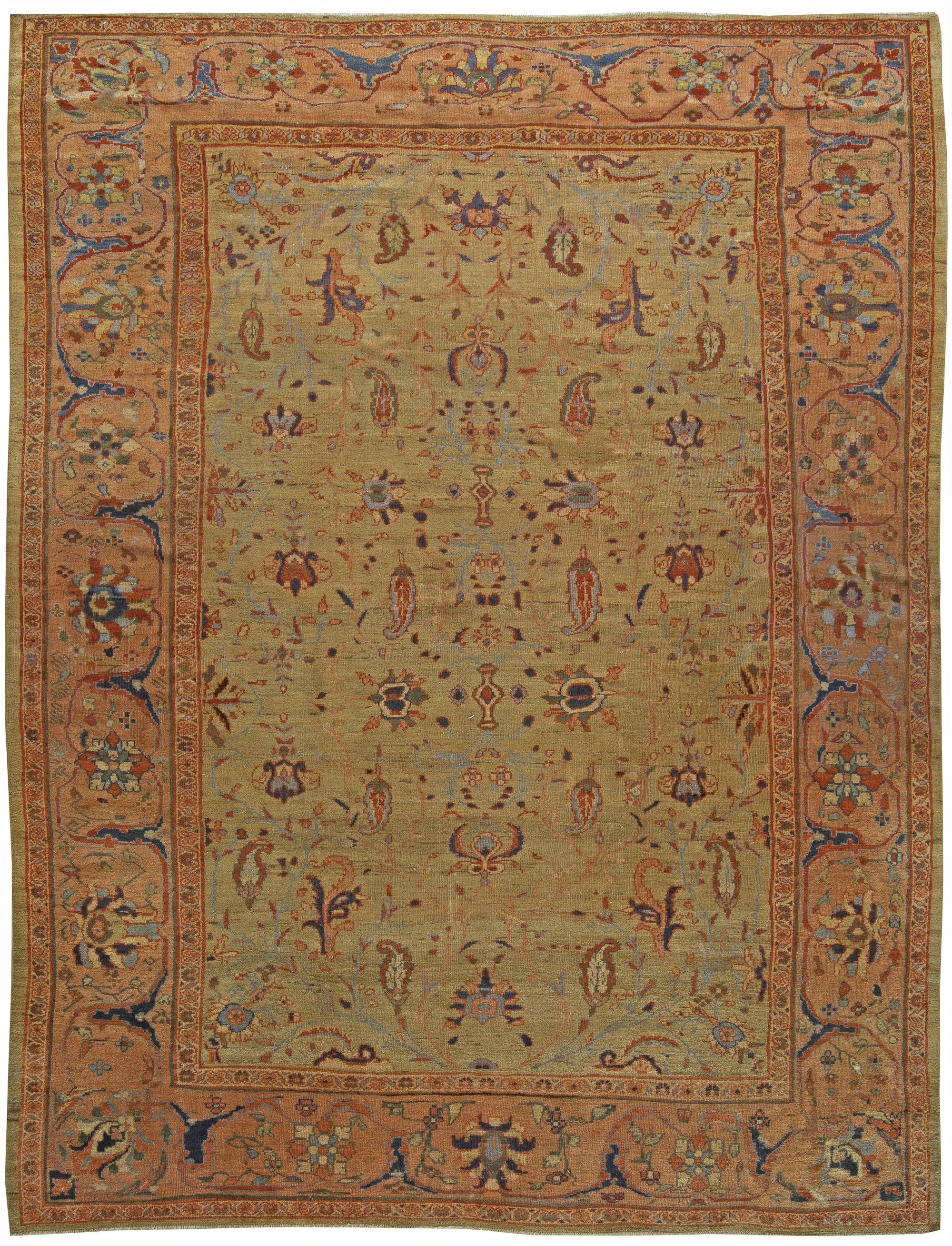 2000 x 2617 · jpeg - Antique Persian Sultanabad Rug in 2020 | Antique wallpaper, Discount ...