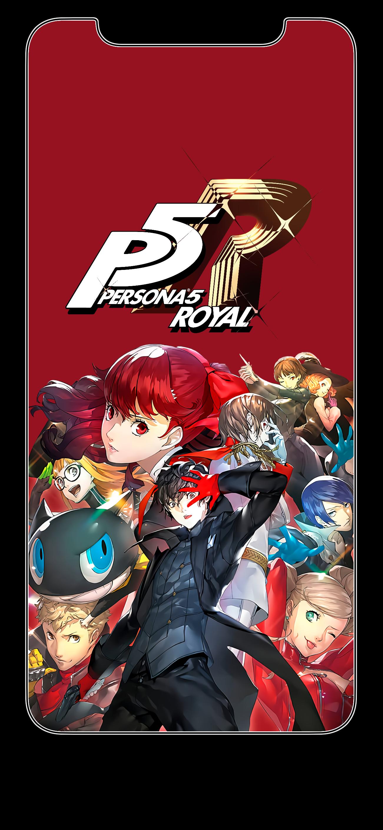 1301 x 2820 · png - Persona 5 Royal iPhone X/XS wallpaper I made! Hope you enjoy! : Persona5