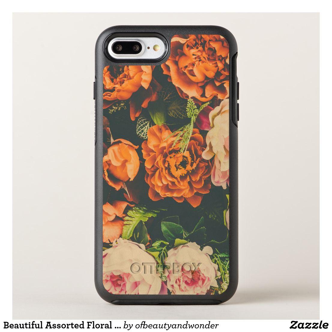 1106 x 1106 · jpeg - Beautiful Assorted Floral Background | Phone Case | Zazzle | Phone ...