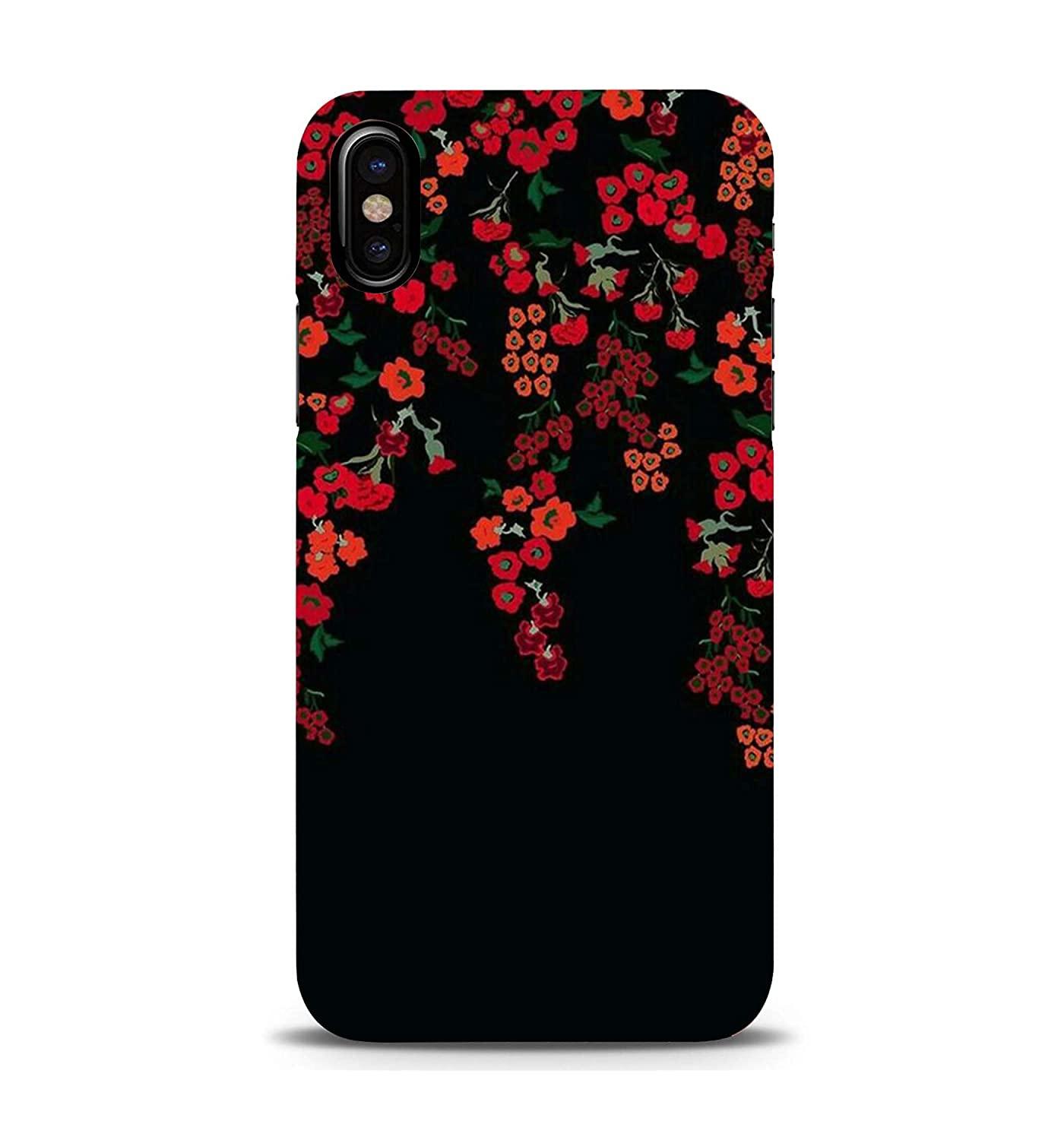 1400 x 1500 · jpeg - Black Phone Case Design Wallpaper - Black With Rose Gold Roses ...
