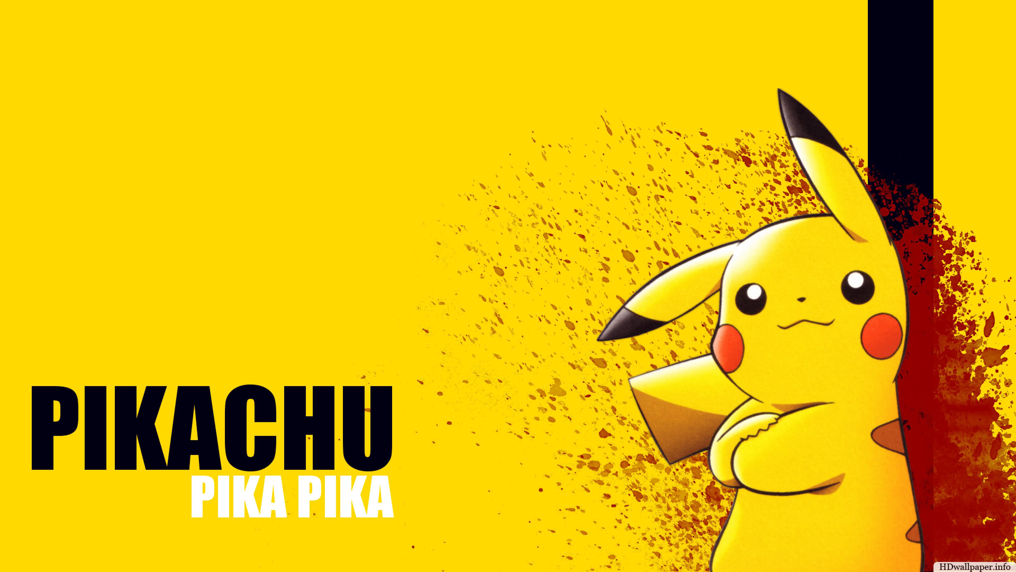 3840 x 2160 · jpeg - Cool Pikachu Wallpapers (77+ images)