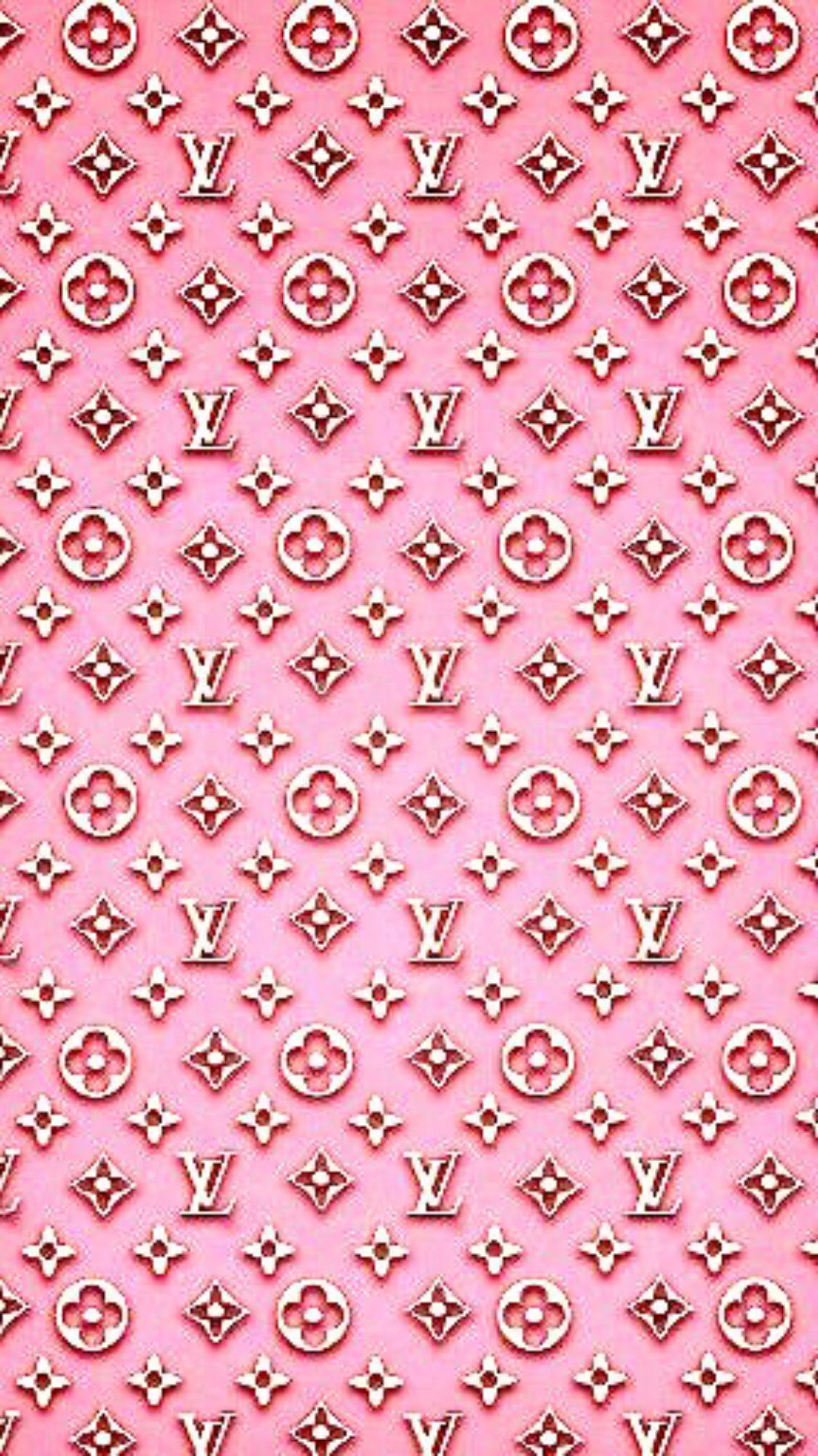 1125 x 2001 · jpeg - Pink and Gold Louis Vuitton iPhone wallpaper #Luxurydotcom | New ...
